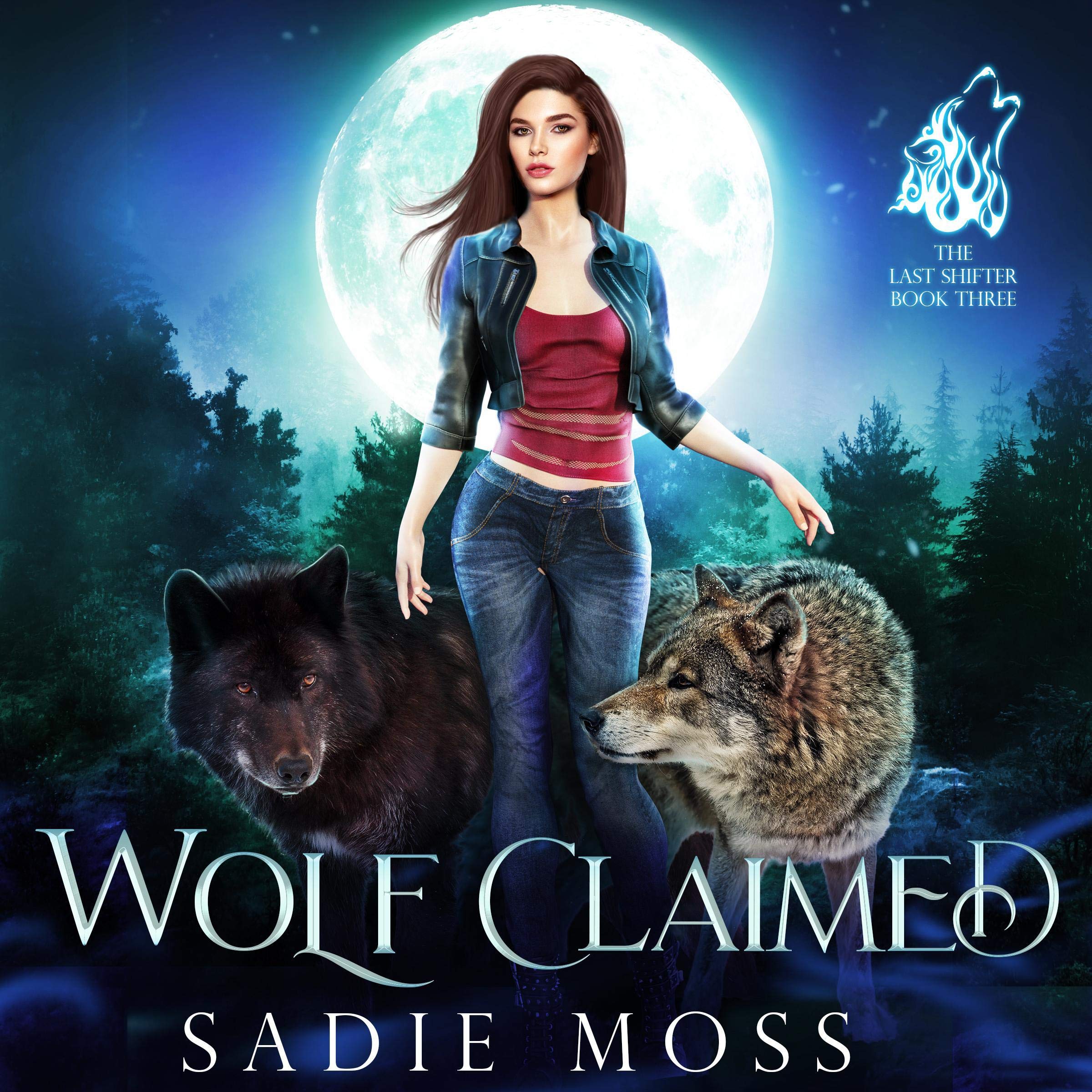 Cover art for Wolf Claimed: A Reverse Harem Paranormal Romance