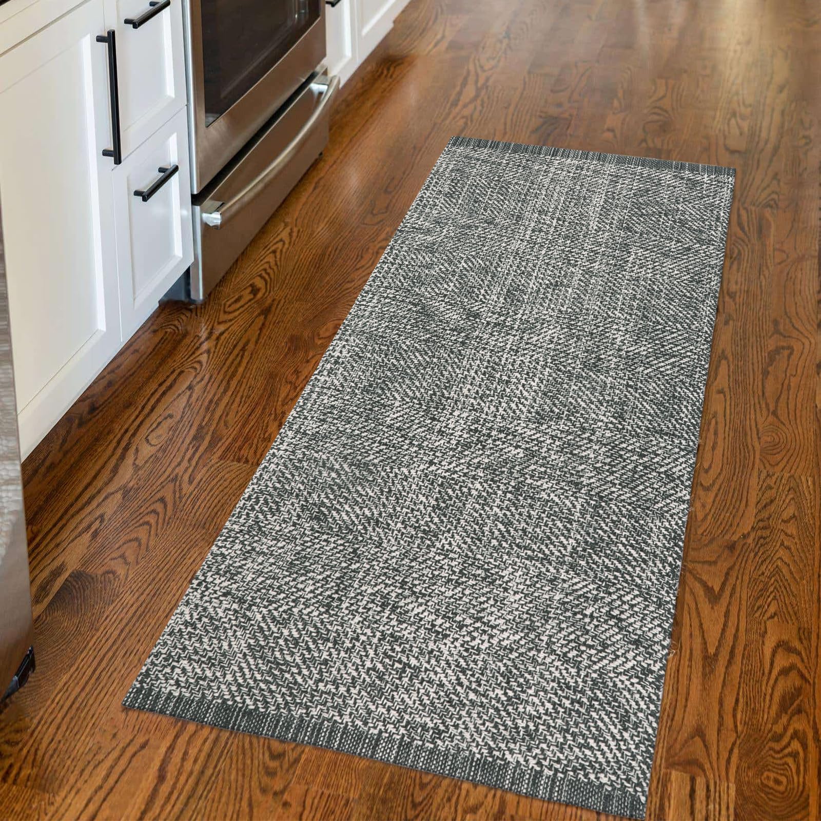 Amazon.com: LEEVAN Boho Kitchen Rug 2' x 4.3', Washable Bathroom Runner ...