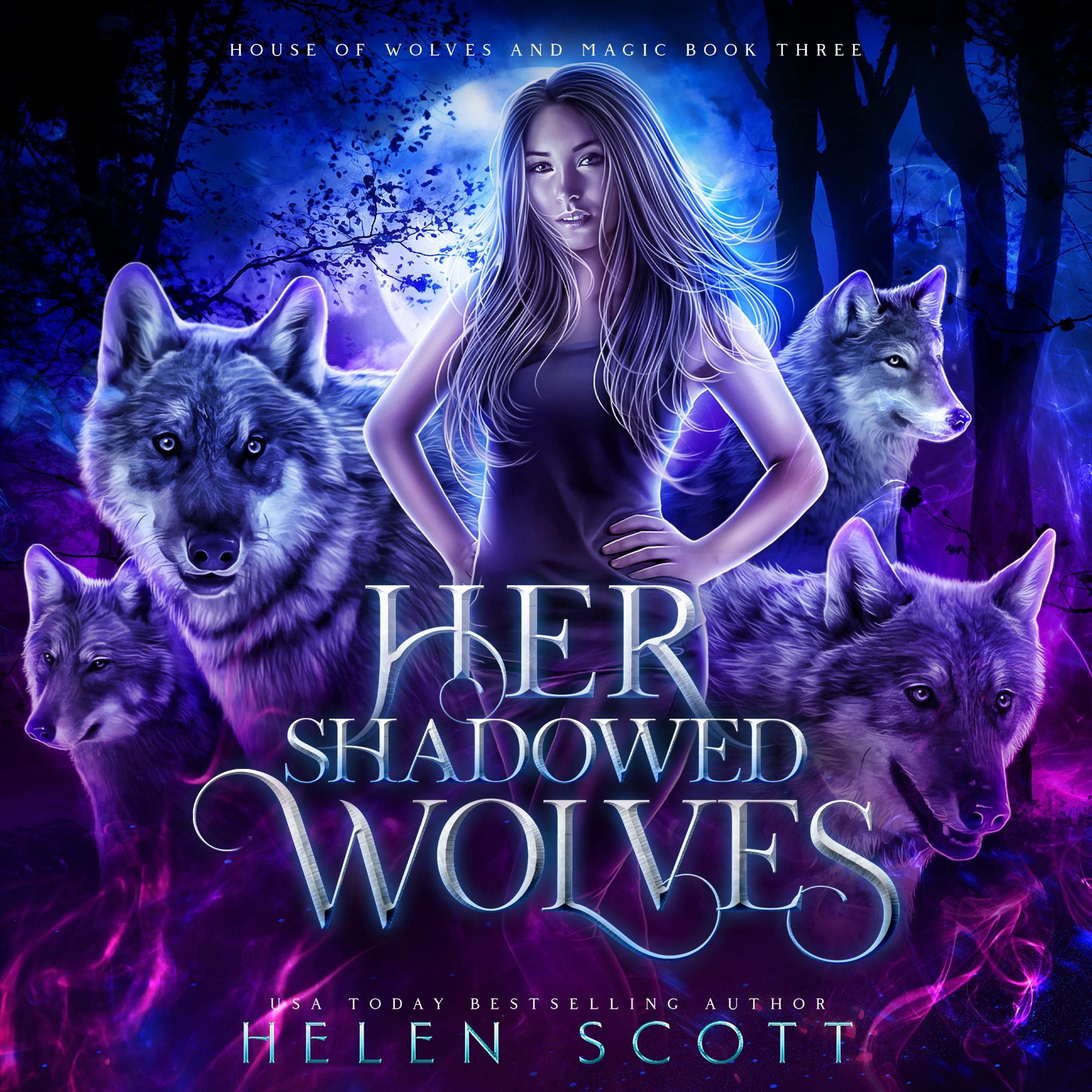 Cover art for Her Shadowed Wolves