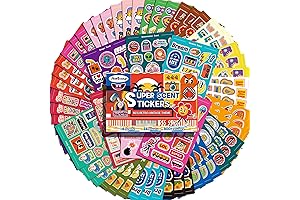 HORIECHALY Scratch and Sniff Halloween Stickers