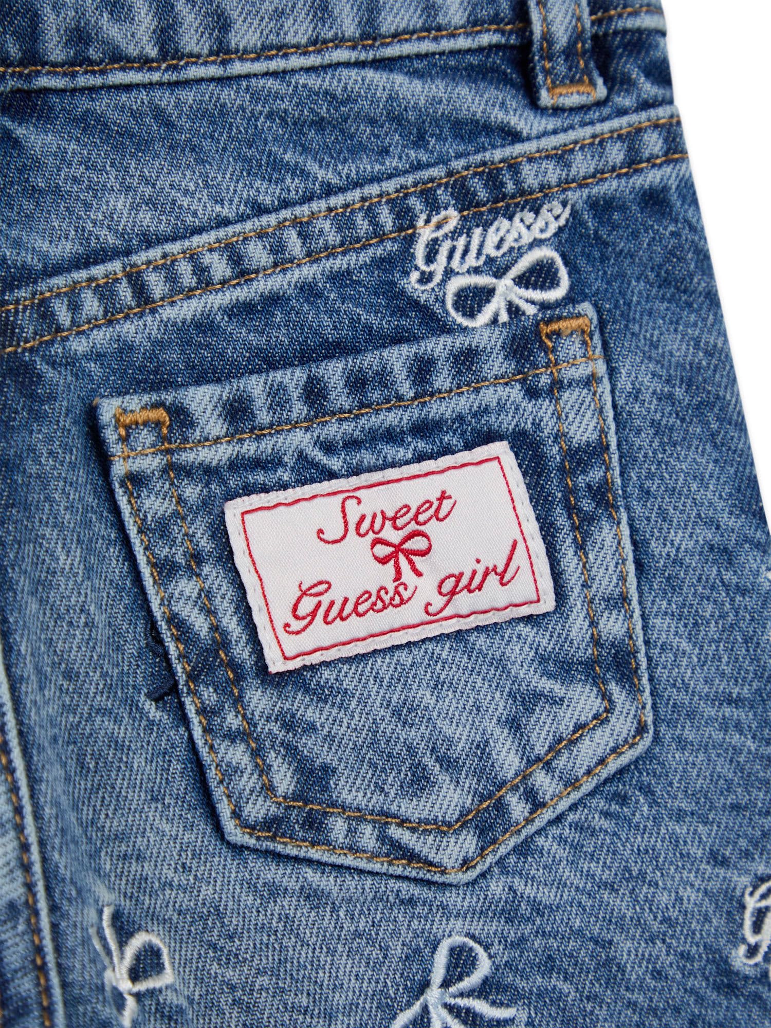 GUESS Dżinsy szorty dziewczęce Art K6RD06 D45E0