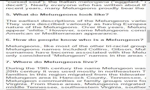 Melungeons