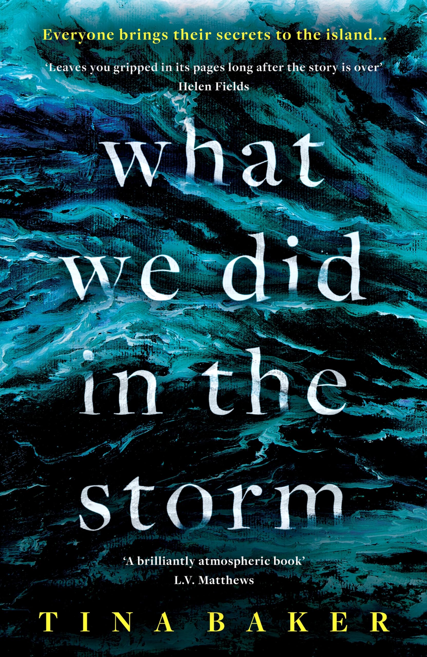 What We Did In The Storm by Tina Baker HARDBACK 9781800811843