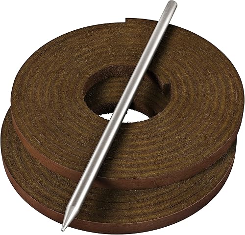 TOFL Kit de encaje para guantes de sóftbol y béisbol Kit de reparación de cordones de guante de encaje 2 cordones de cuero con aguja de cordones