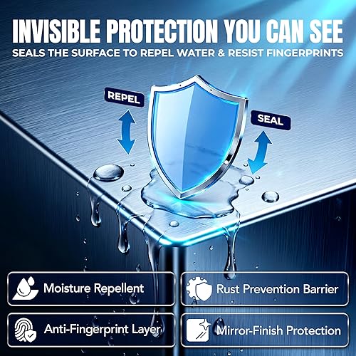 Miniatura 3 de Sheila Shine 3oz Stainless Steel Cleaner and Polish - Cleans, Polishes & Protects Kitchen Appliances, Refrigerators, Sinks, Ovens & Grills