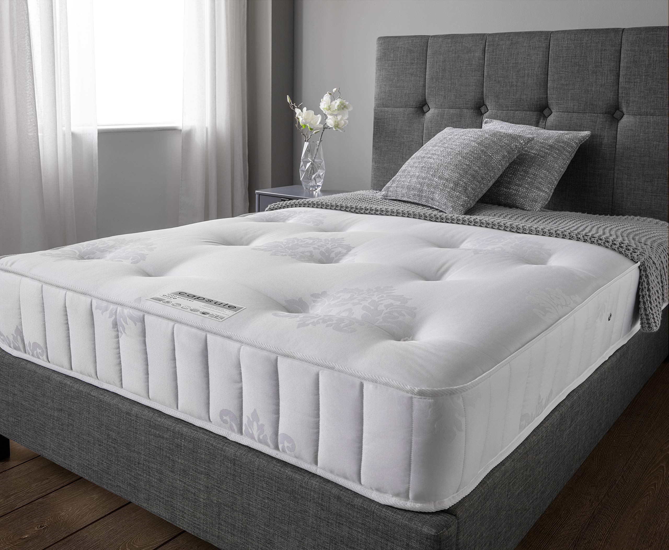 Julian Bowen Capsule Elite Pocket Mattress, Kingsize