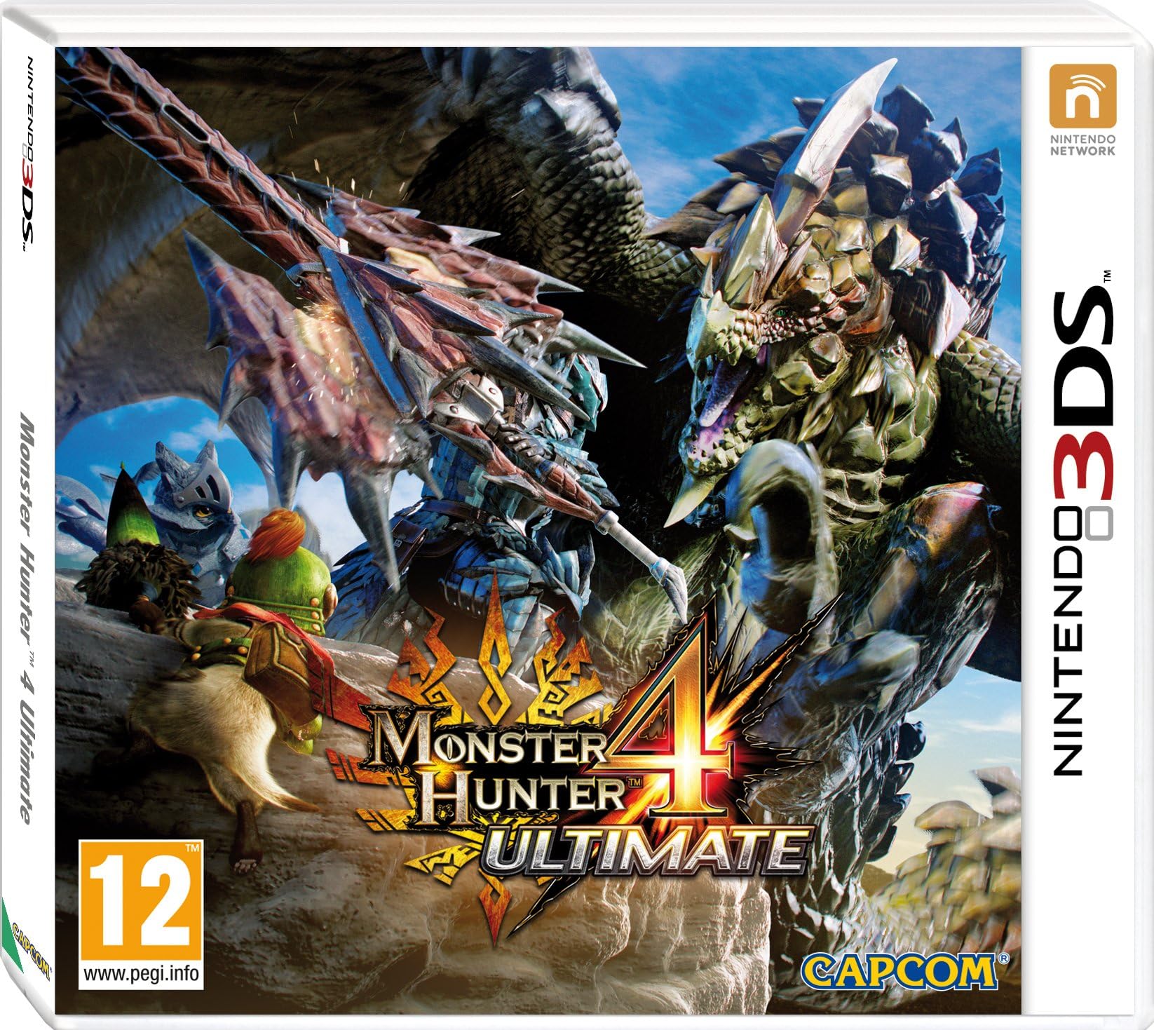 Monster Hunter 4 Ultimate Standard Edition with Felyne Pin - Nintendo 3DS