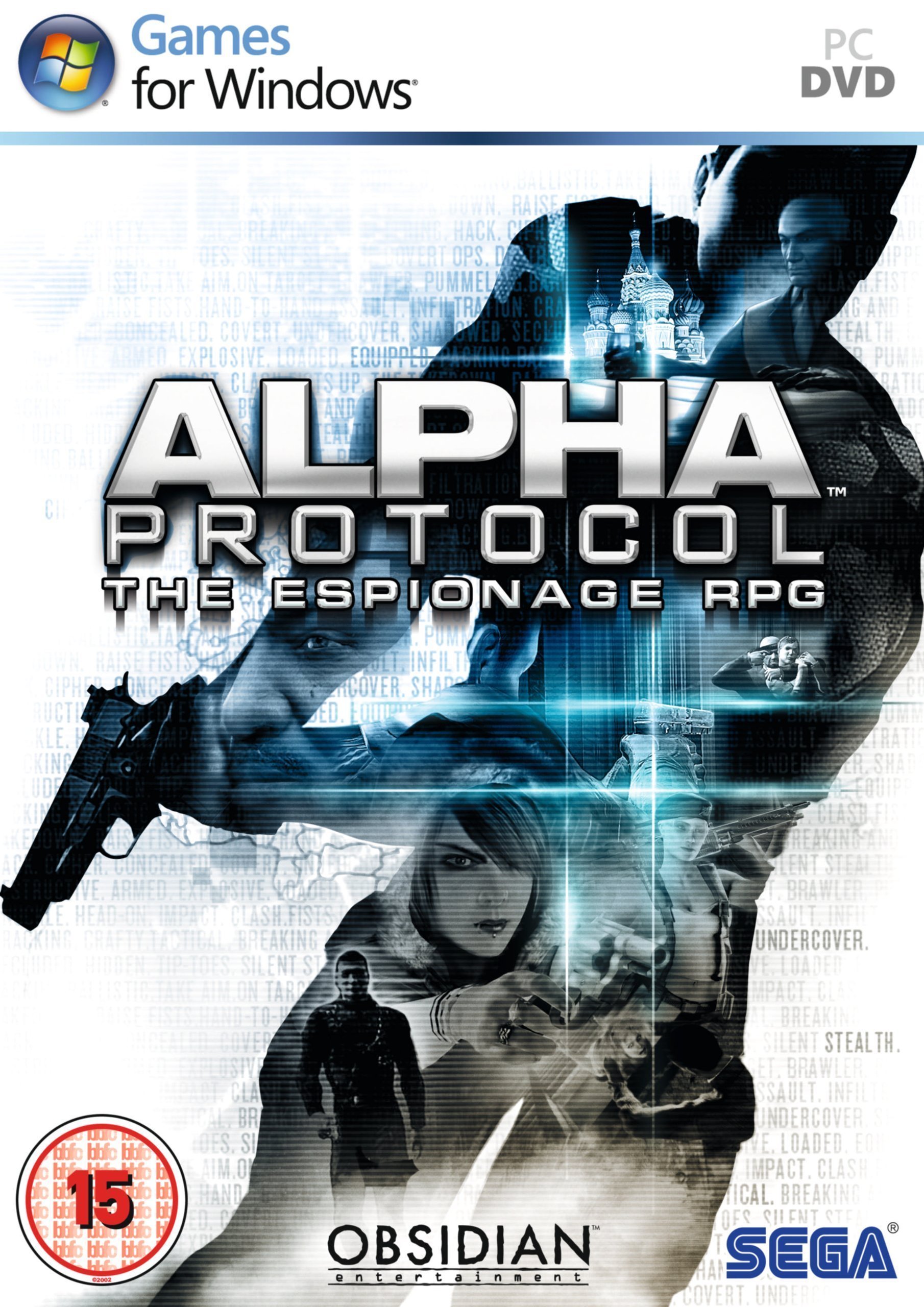 SEGA Alpha Protocol - Juego (PC, Acción / RPG, M (Maduro), 12000 MB, 1024 MB, 2.4+ GHZ Intel or 2.0+ GHZ AMD)