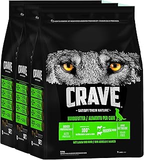 CRAVE Hund Beutel mit Lamm und Rind 3 x 2,8kg product image