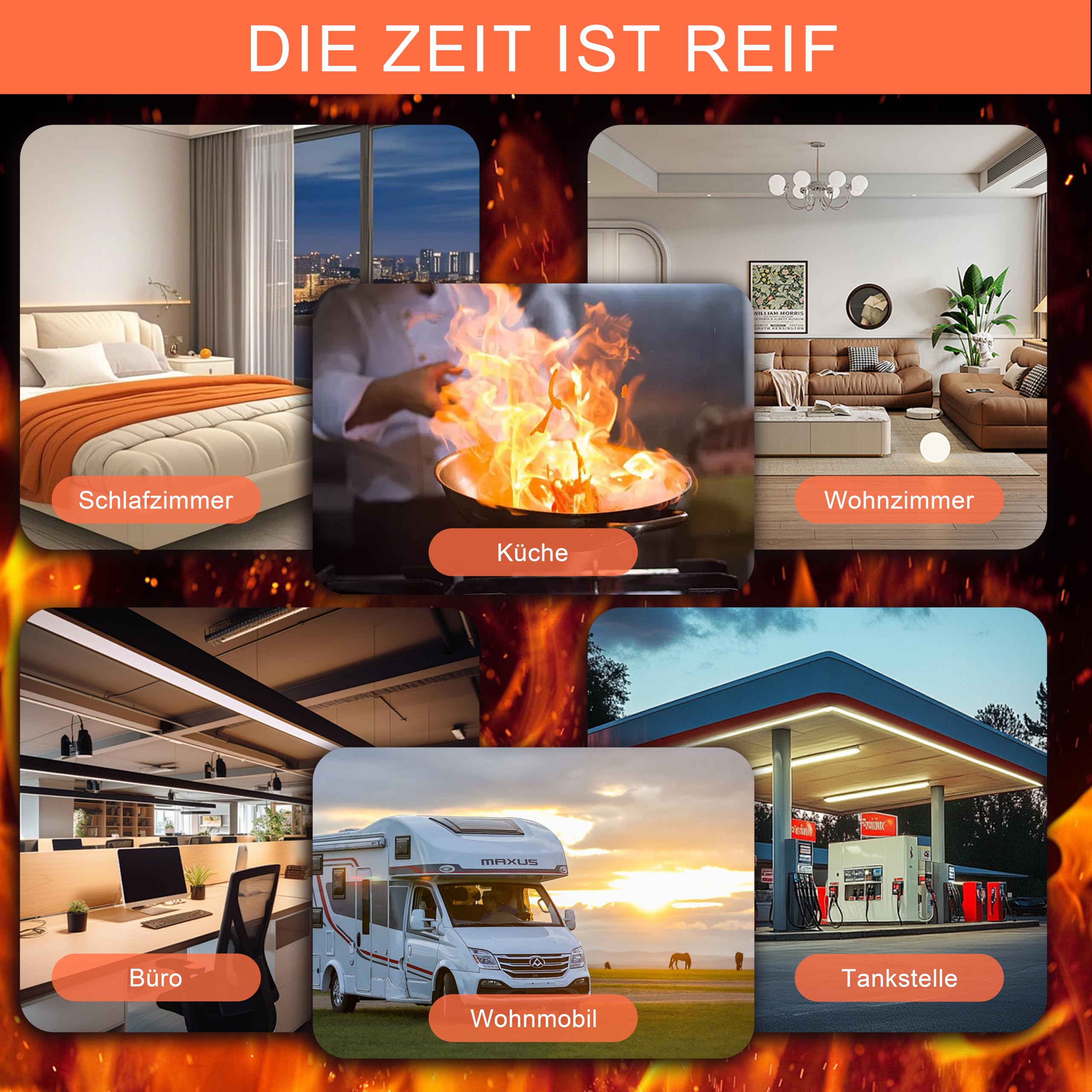 Kohlenmonoxid & Gasmelder Steckdose – CO Alarm erkennt Methan, Erdgas & Propan, mit LCD Display & 85dB Warnton, EN50291 & EN50194 Zertifiziert, zuverlässiger Gasdetektor für Zuhause (2 Stück)