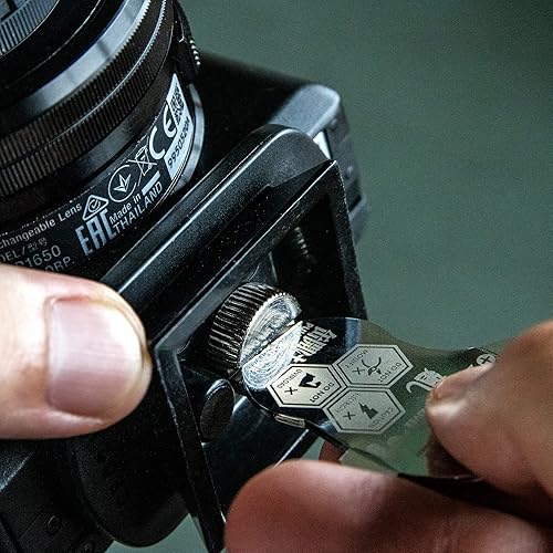 Miniatura 6 de A.T.FIELD Herramienta clave NERV modelo ATF-408 llavero multiherramienta regalo japonés etiqueta de perro multi herramientas hechas en Japón,