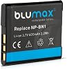 Blumax Battery for Sony NP-BN1  NPBN1 600 mAh Compatible with Sony Cyber-Shot DSC-QX10 DSC-QX100 DSC-T99 DSC-T110 TF1