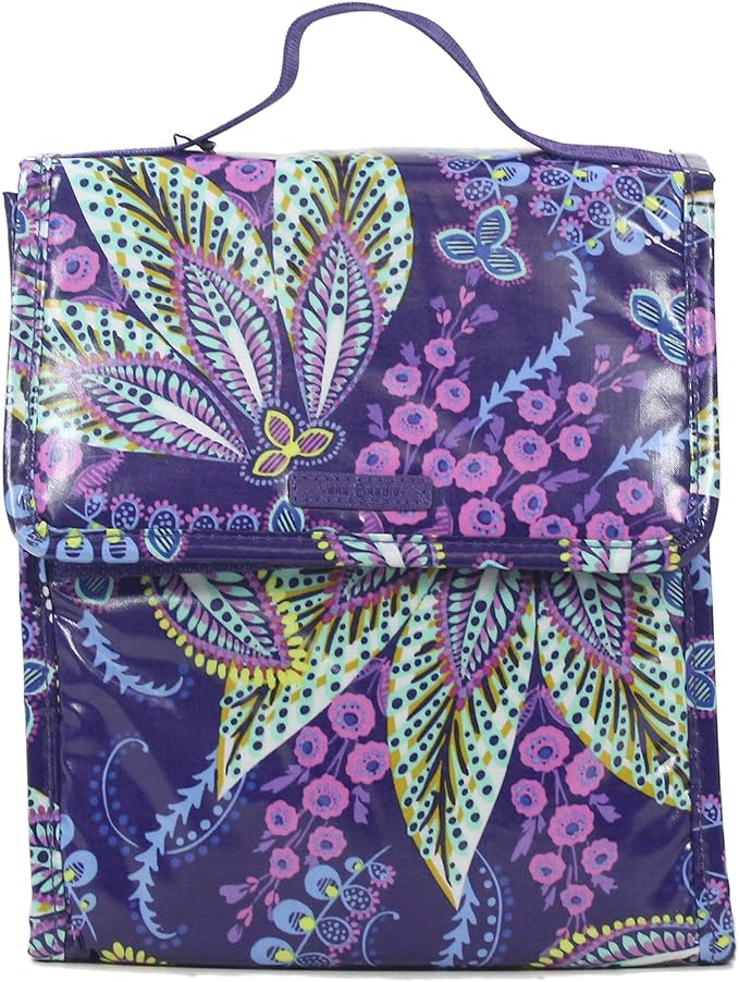 Vera Bradley Batik Leaves Lunch Sack Home & Kitchen