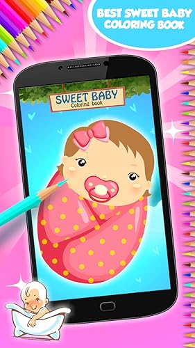 Sweet Baby Coloring Book