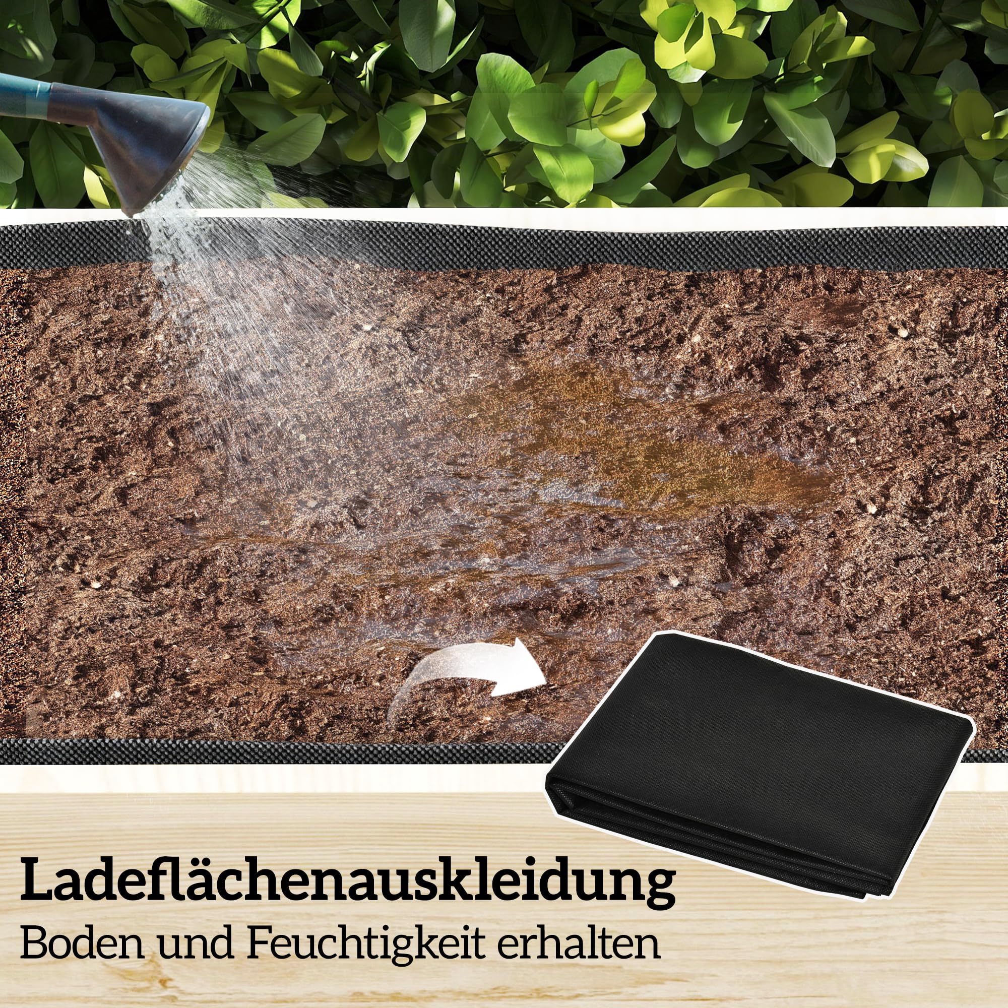 Outsunny Hochbeet mit Rankgitter 2-stufig Blumenkasten 108x62x120 cm