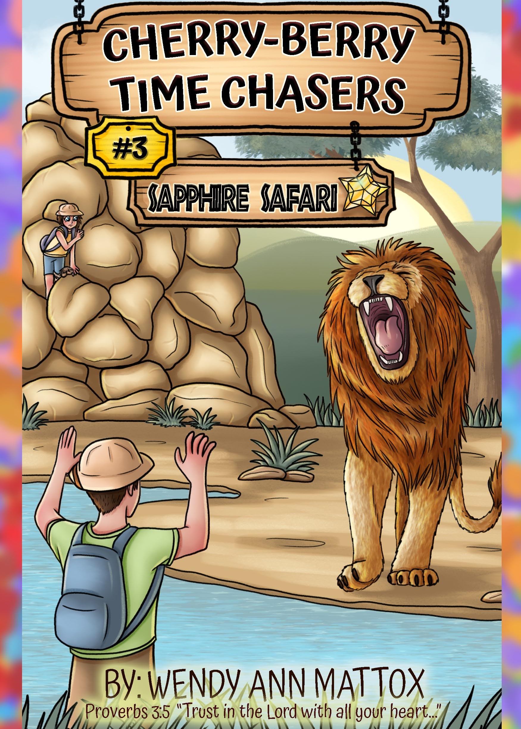Sapphire Safari (Cherry-Berry Time Chasers Book 3)