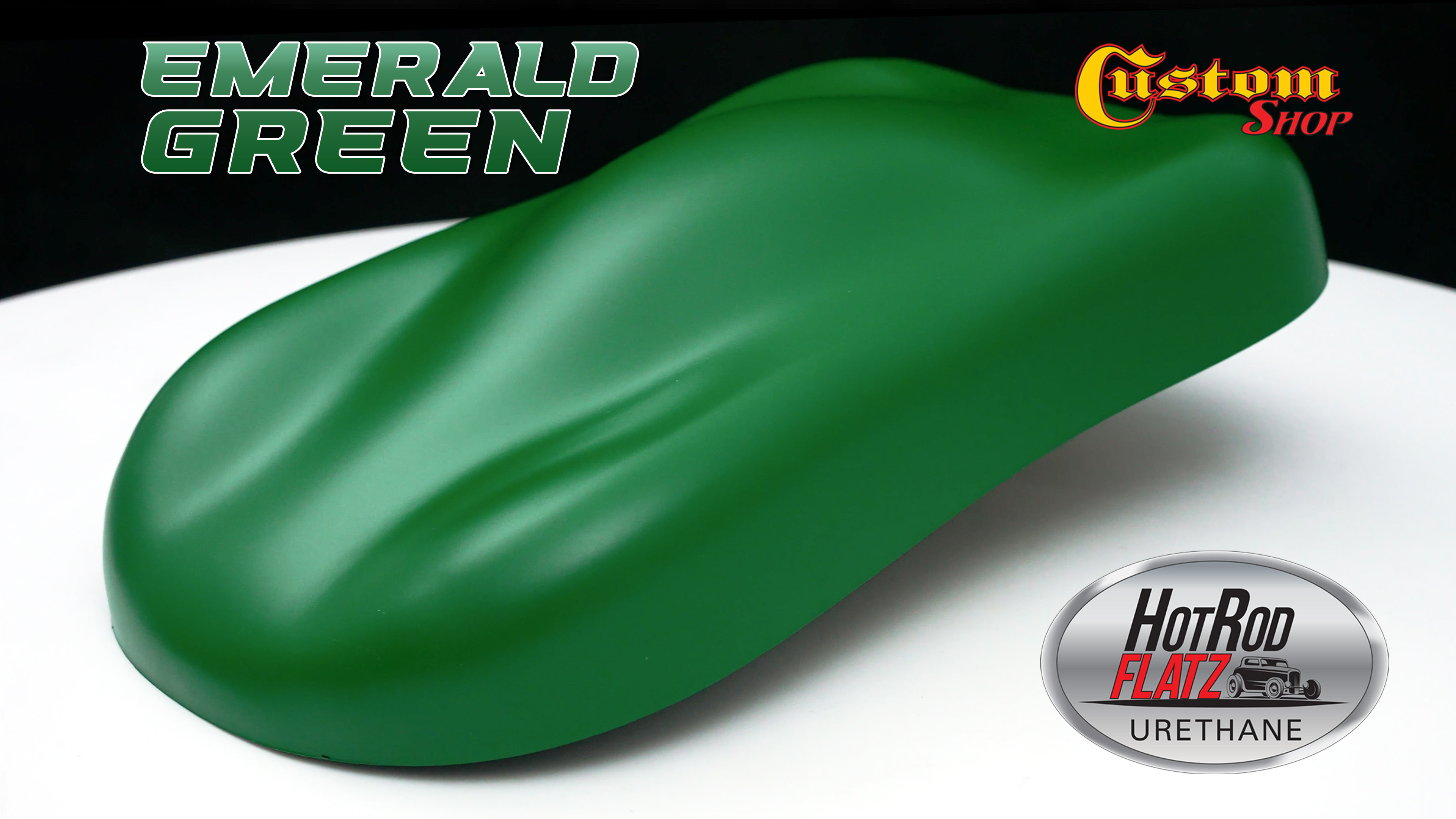 Amazon.com: Custom Shop - Emerald Green - Hot Rod Flatz Flat Matte