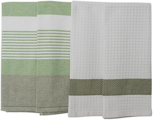 Miniatura 8 de MyPillow Toallas de cocina, paquete de 4 paños de cocina, color marrón