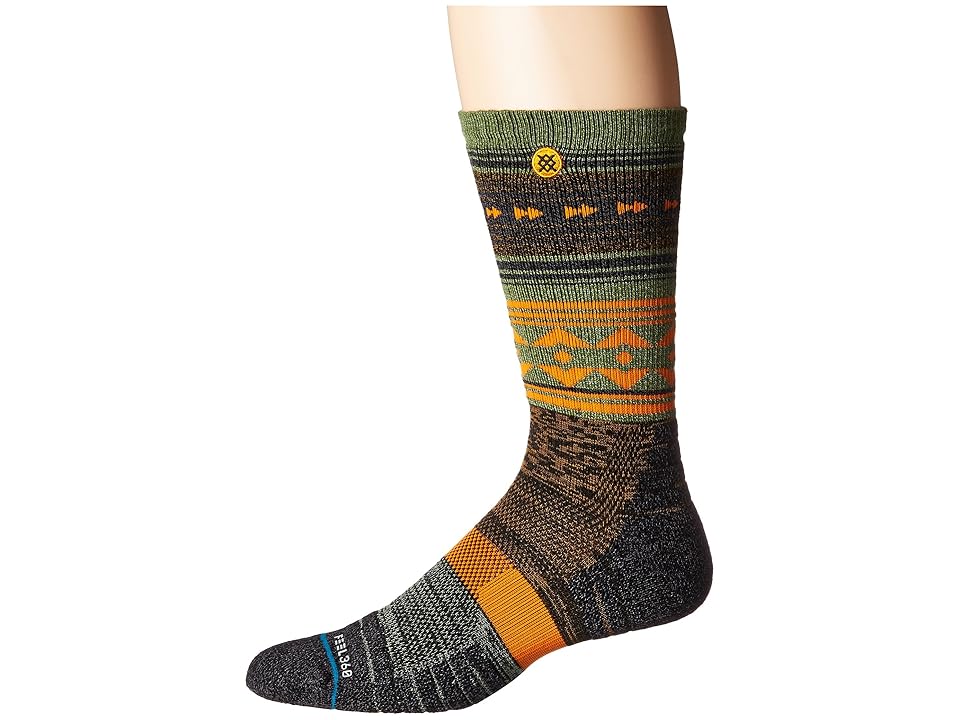 

Stance Pioneer Hike (Olive) Men's Crew Cut Socks Shoes