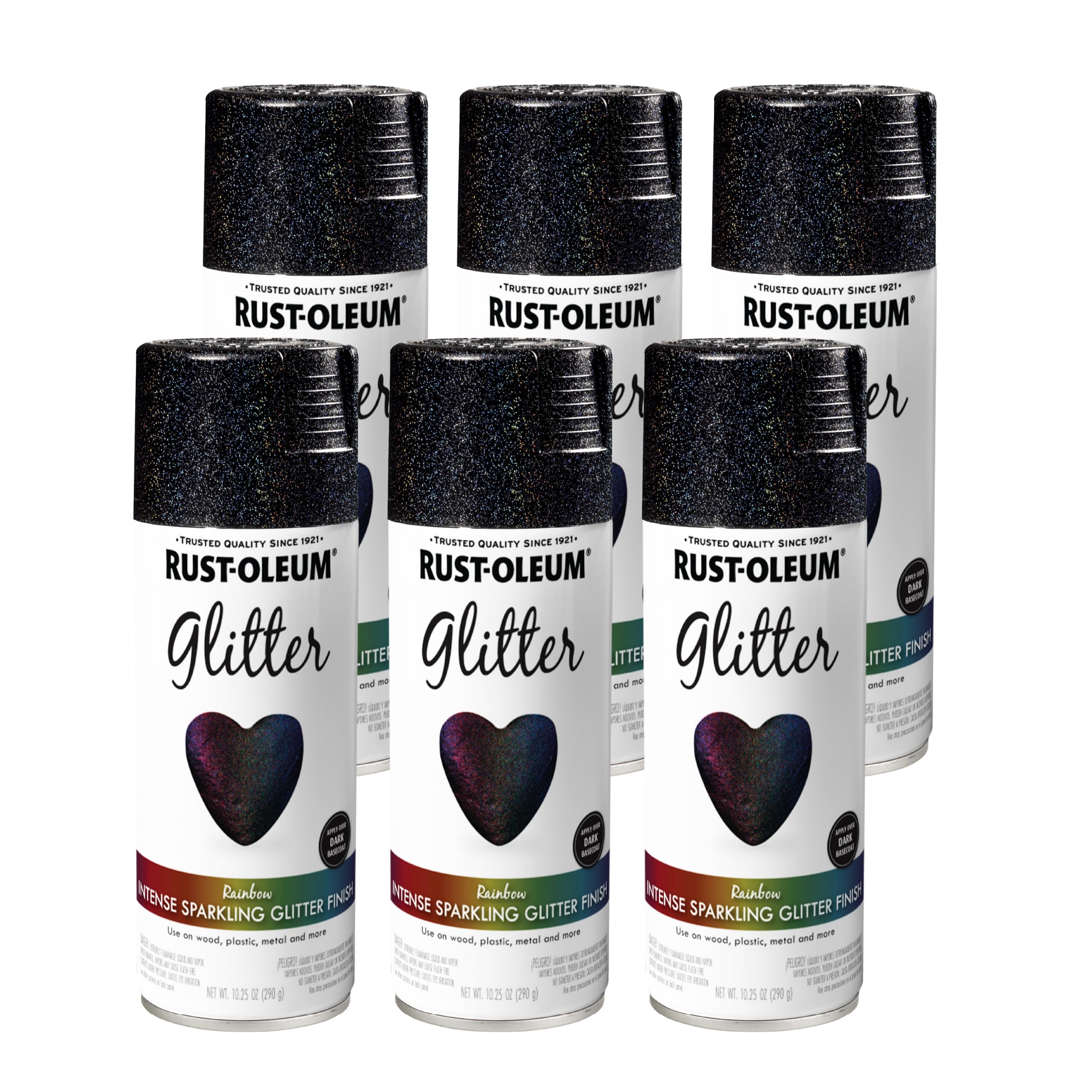Rust-Oleum Glitter Rainbow Spray Paint