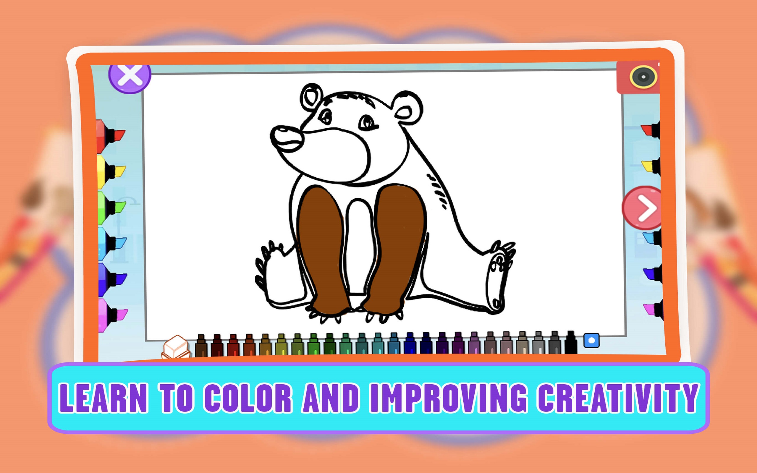 Animal Coloring Pages Games - Learn About Animals:Amazon.in:Appstore ...