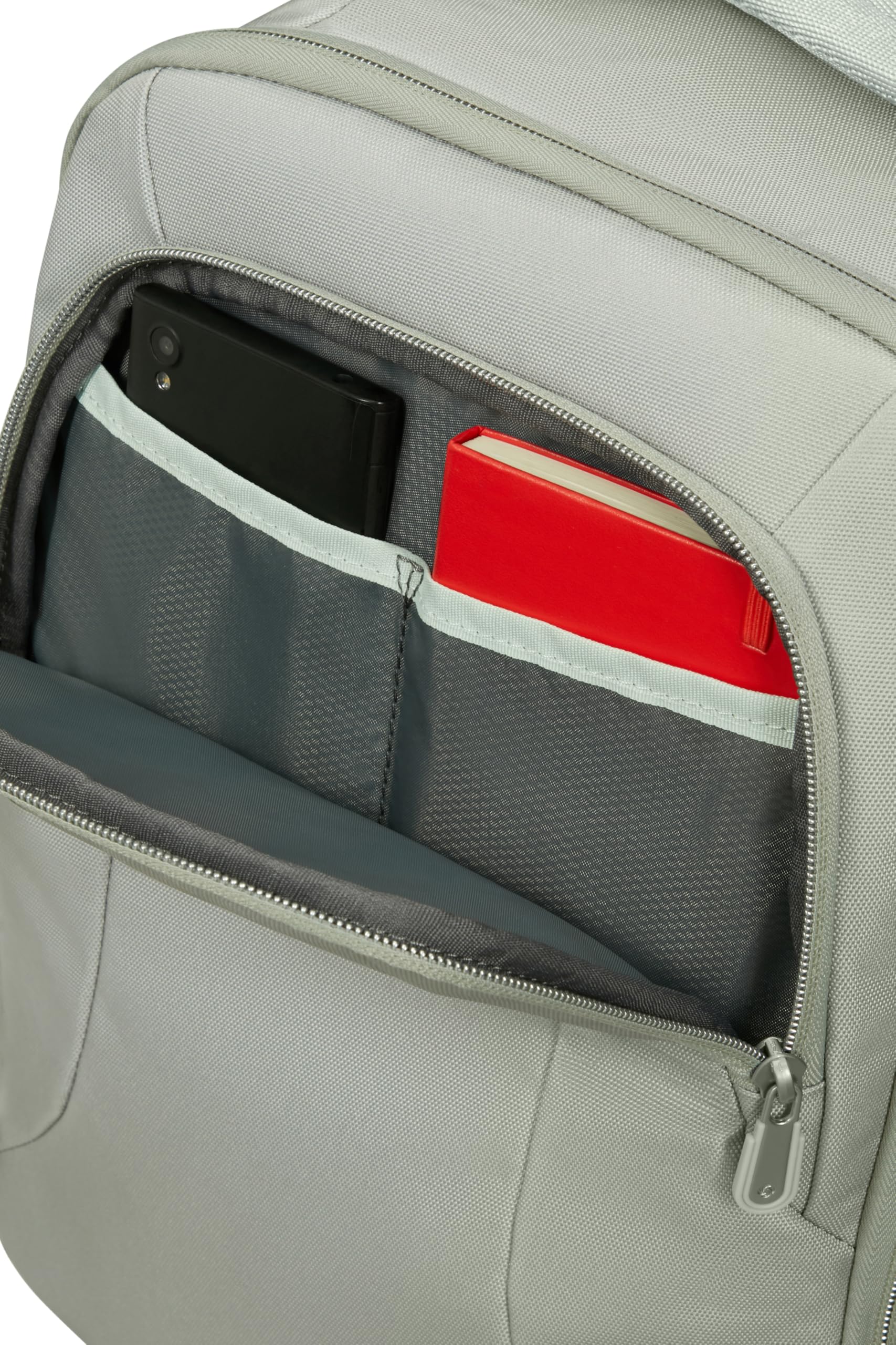 Samsonite Guardit Classy 2.0, Damski Plecak Kabinowy, 40 x 30 x 20 cm, Underseat Bagaz Podreczny do Ryanair, Wizz Air & Vueling, Kieszen na Laptopa 15.6", Zielony (Dry Sage)