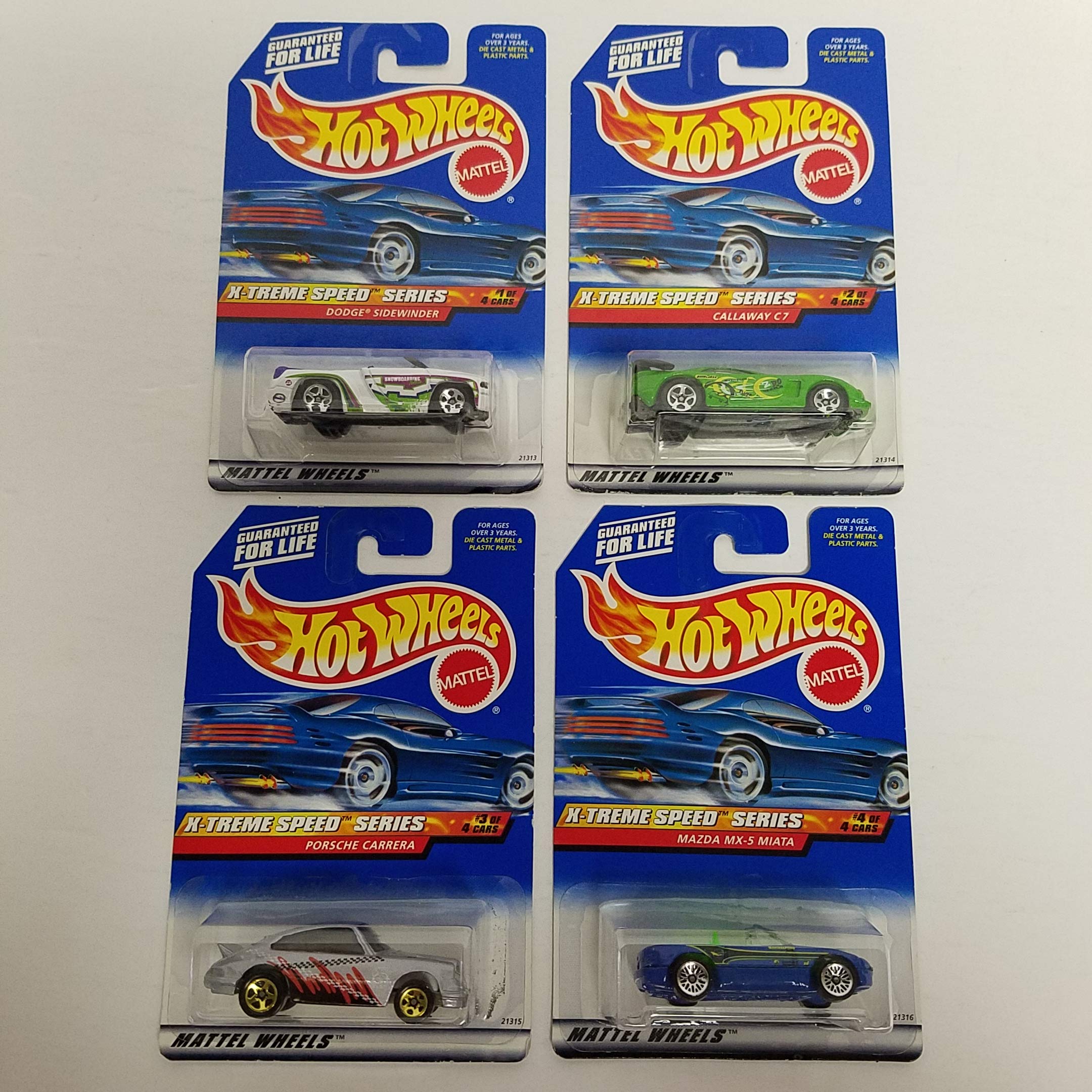 Amazon.com: 1999 Hot Wheels X-Treme Speed Series Mini Set 1/64