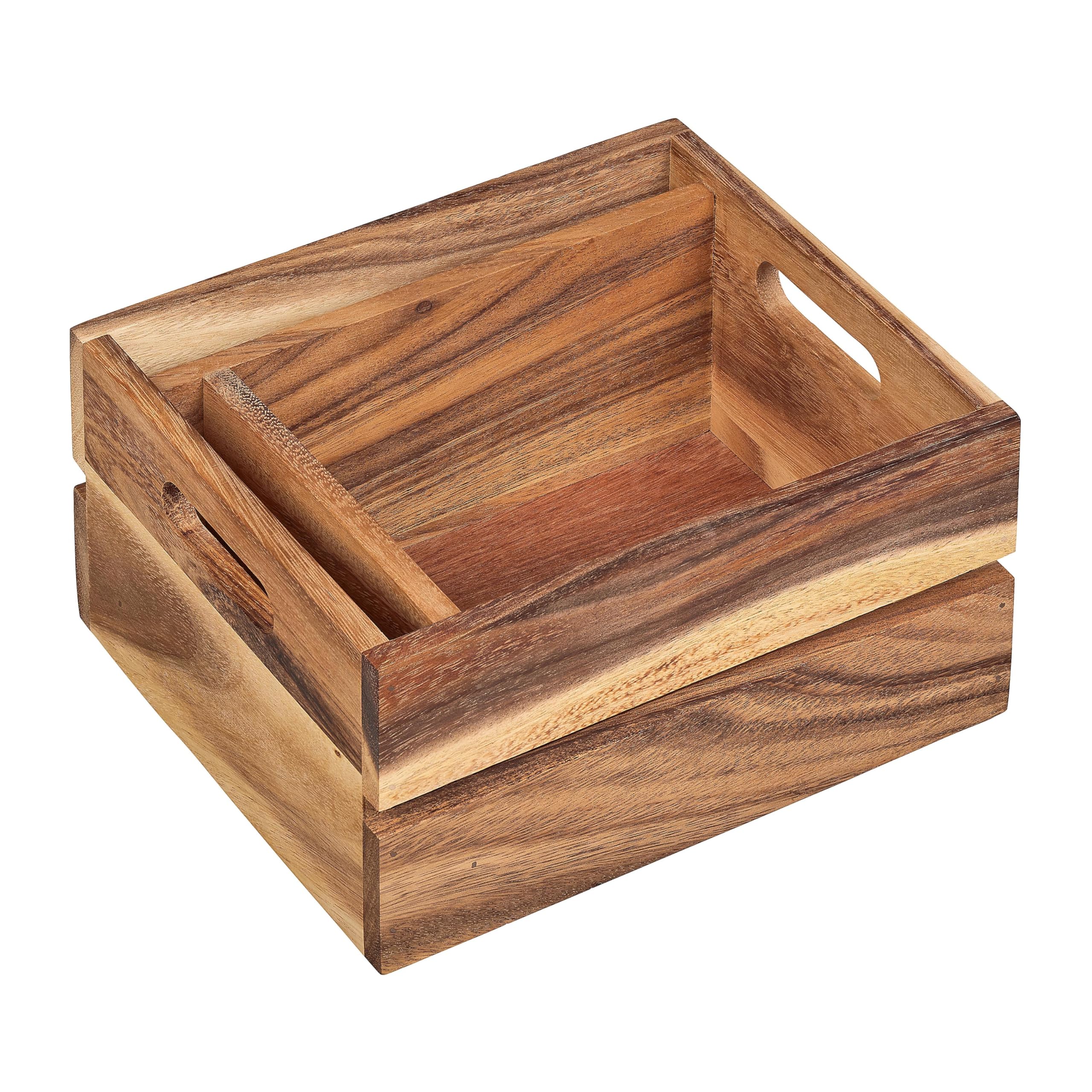 Tala Menu Caddy In Natural Acacia