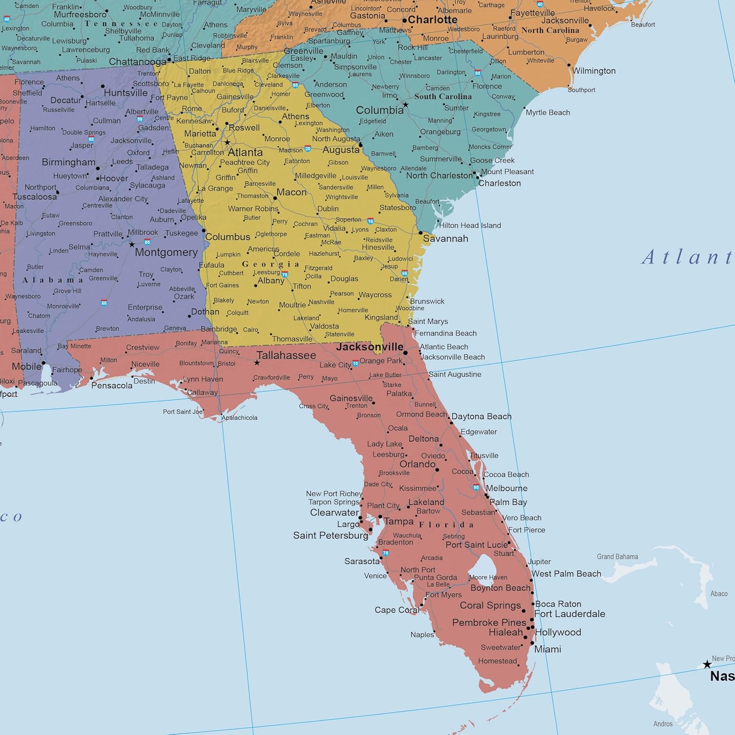 Push Pin Travel Maps Customizable Posters & Prints - Blue Oceans USA - Black Frame - Personalized Framed Pin Map, Arrives Ready to Hang with 150 Pins - Handcrafted in USA - 27.5" x 39.5"