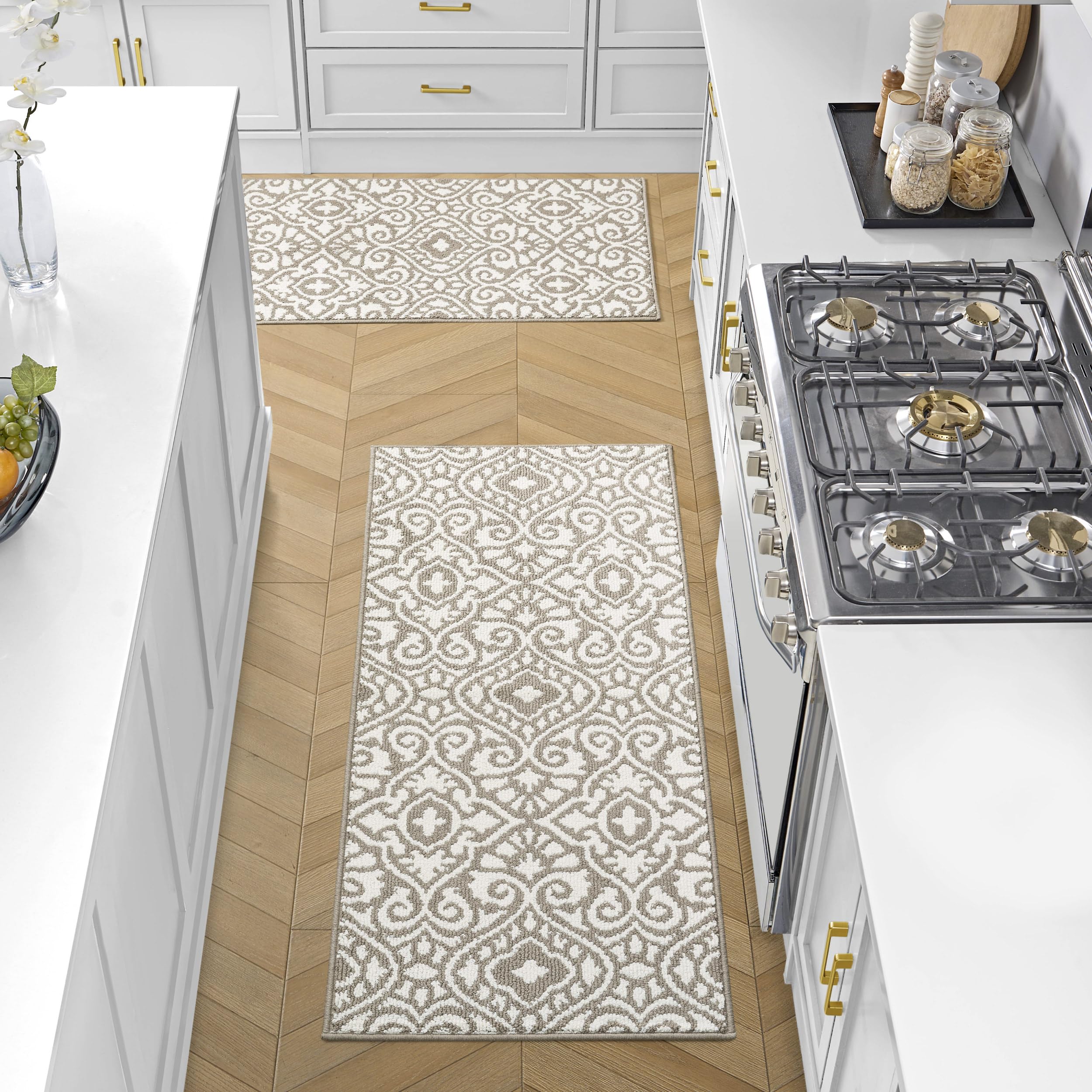 Tapis de couloir Laura Ashley pour une entrée chaleureuse et chic