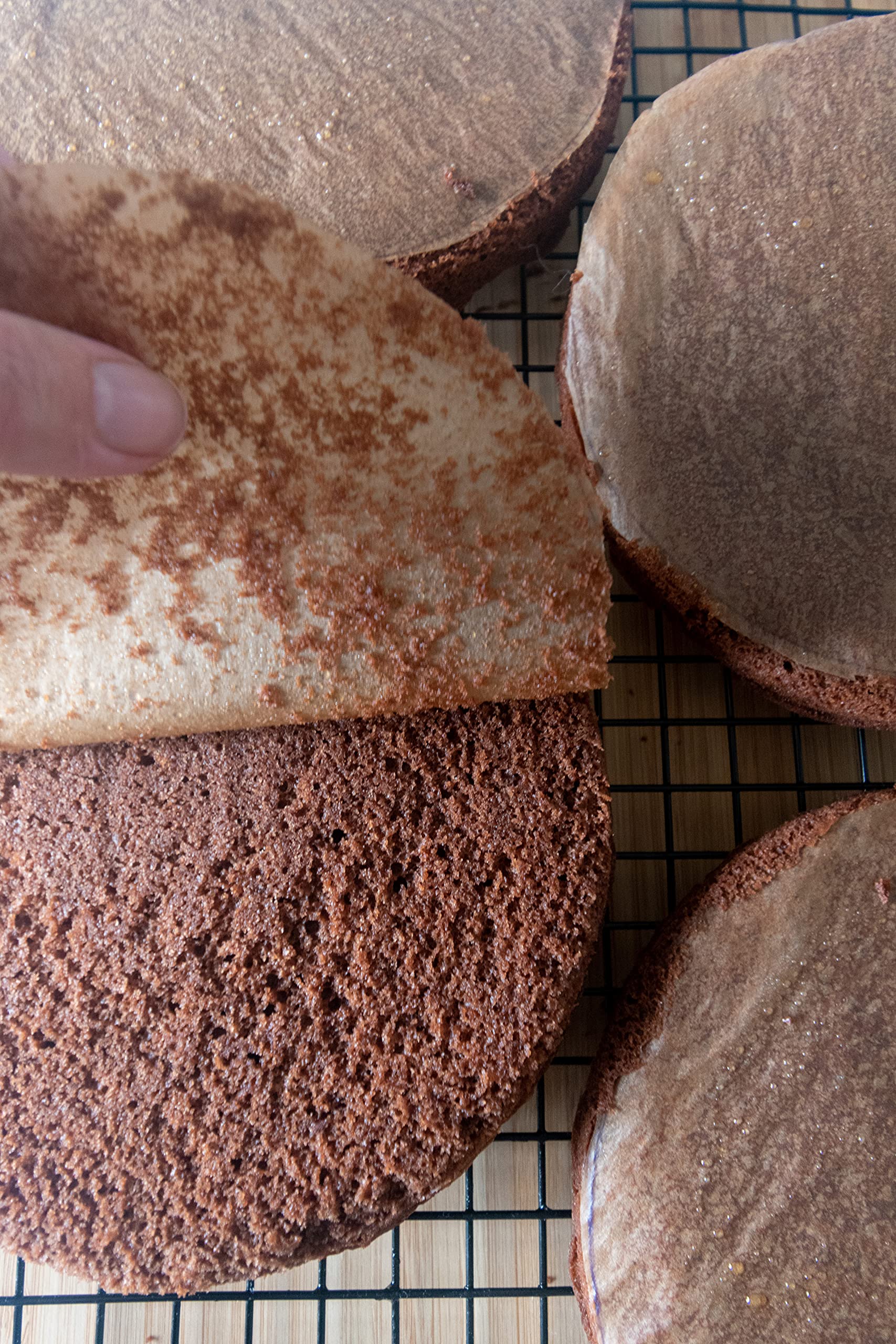 Natürliches Pergamentpapier, ungebleicht, 35,6 cm, 100 runde Backblätter, antihaftbeschichtet, vorgeschnitten, perfekt zum Backen von Pizza und Kuchen (100 Stück)