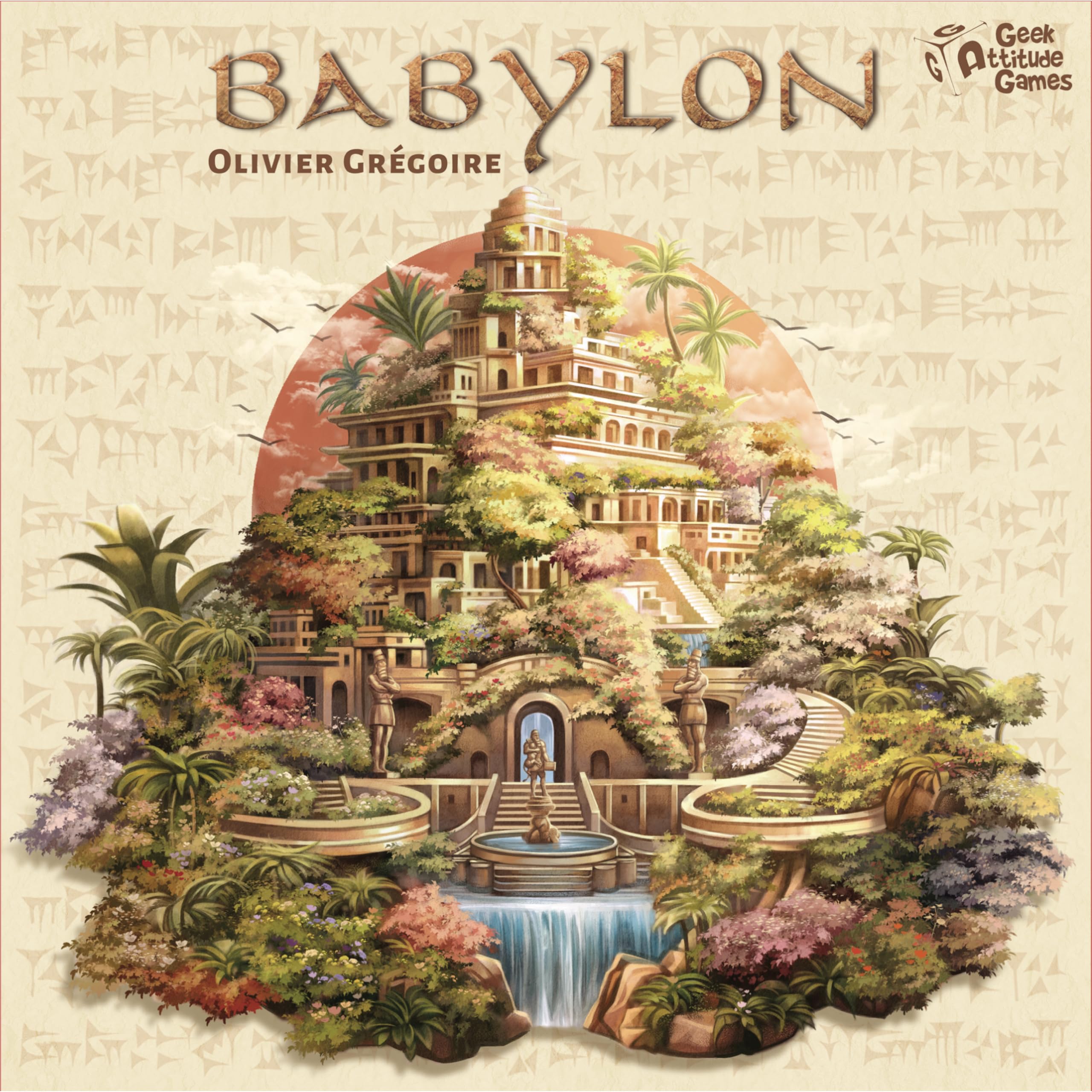 Pendragon - Babylon - Edizione Italiana - Gioco da tavolo strategico per famiglie - Posizionamento tessere 3D | Da 2 a 4 giocatori | 60 minuti | Età 8+