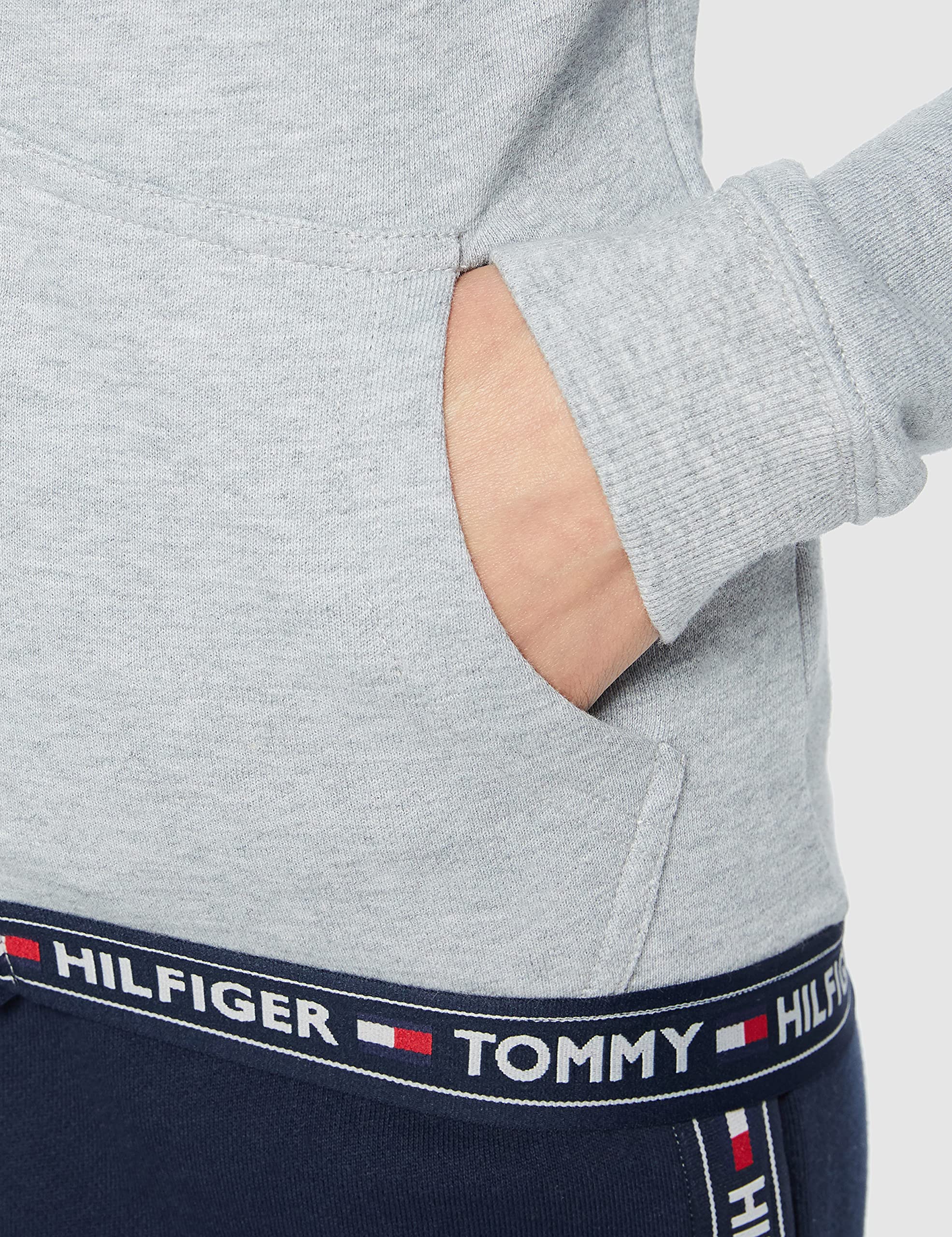 Tommy Hilfiger Damen Hoodie mit Reißverschluss Zipper
