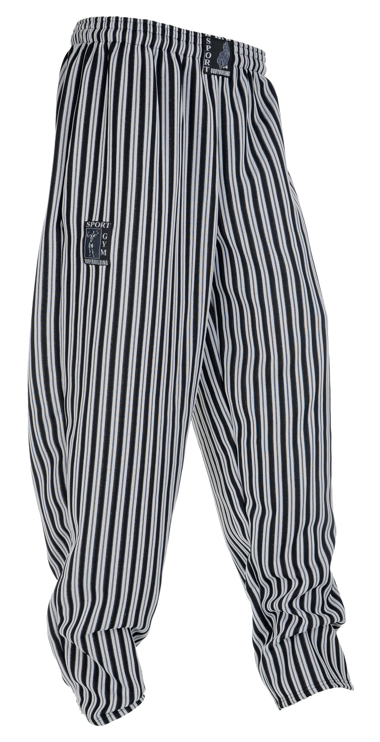 Generisch Milionen-olly + pantaloni bodybuilding + palestra + pantaloni sportivi + pantaloni a puma + AM bianco + S M L XL XXL XXXL