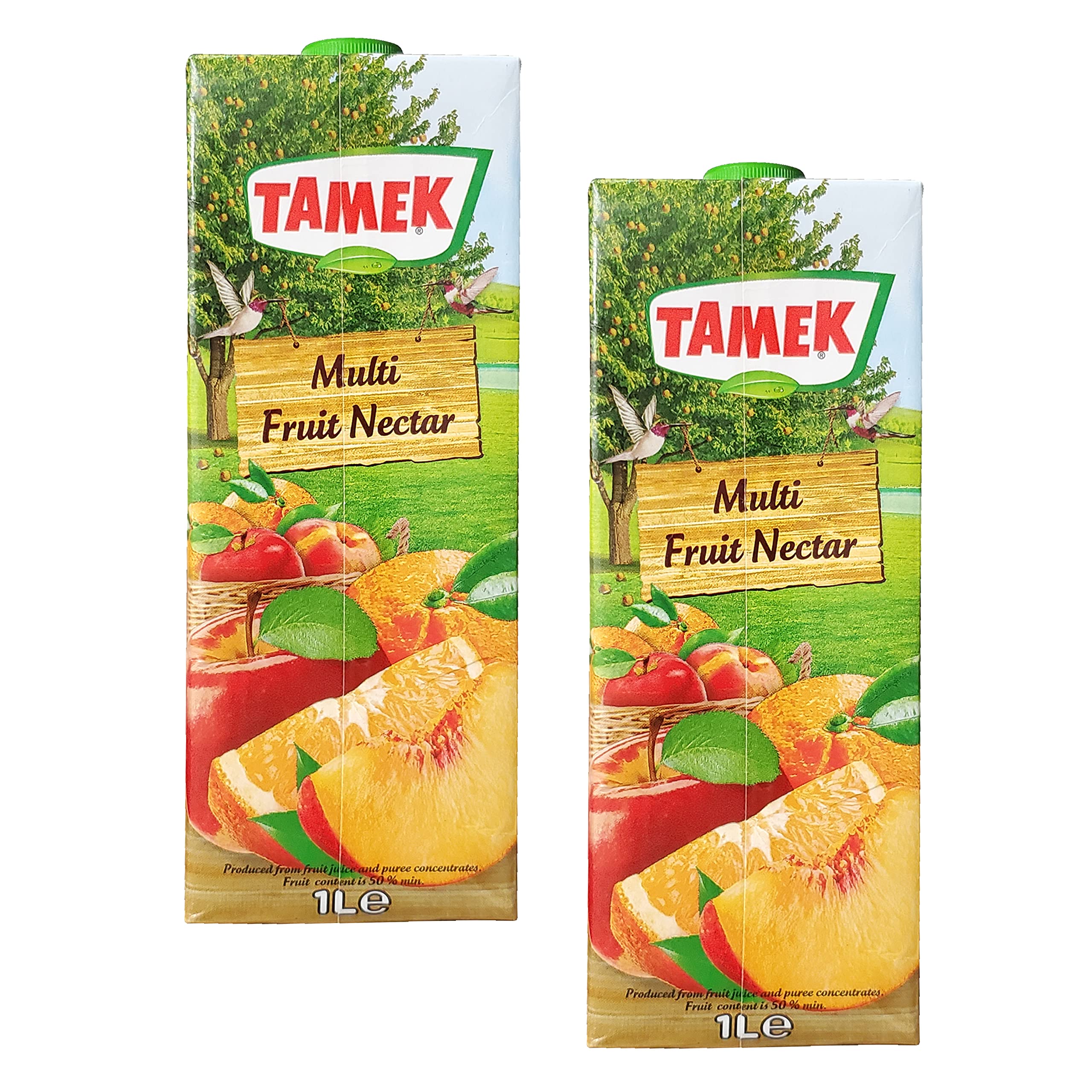 Tamek Multi Fruit Nectar Juice (2 Pack, Total of 67.6?oz)