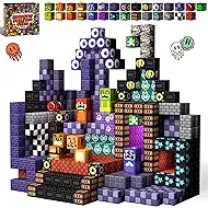 100PCS Magnetic Blocks Monster Bear Montessori STEM Toys, Build MagWonder with Building Construction Playset, Halloween and Birthday Gifts for 5 Year Old Boys