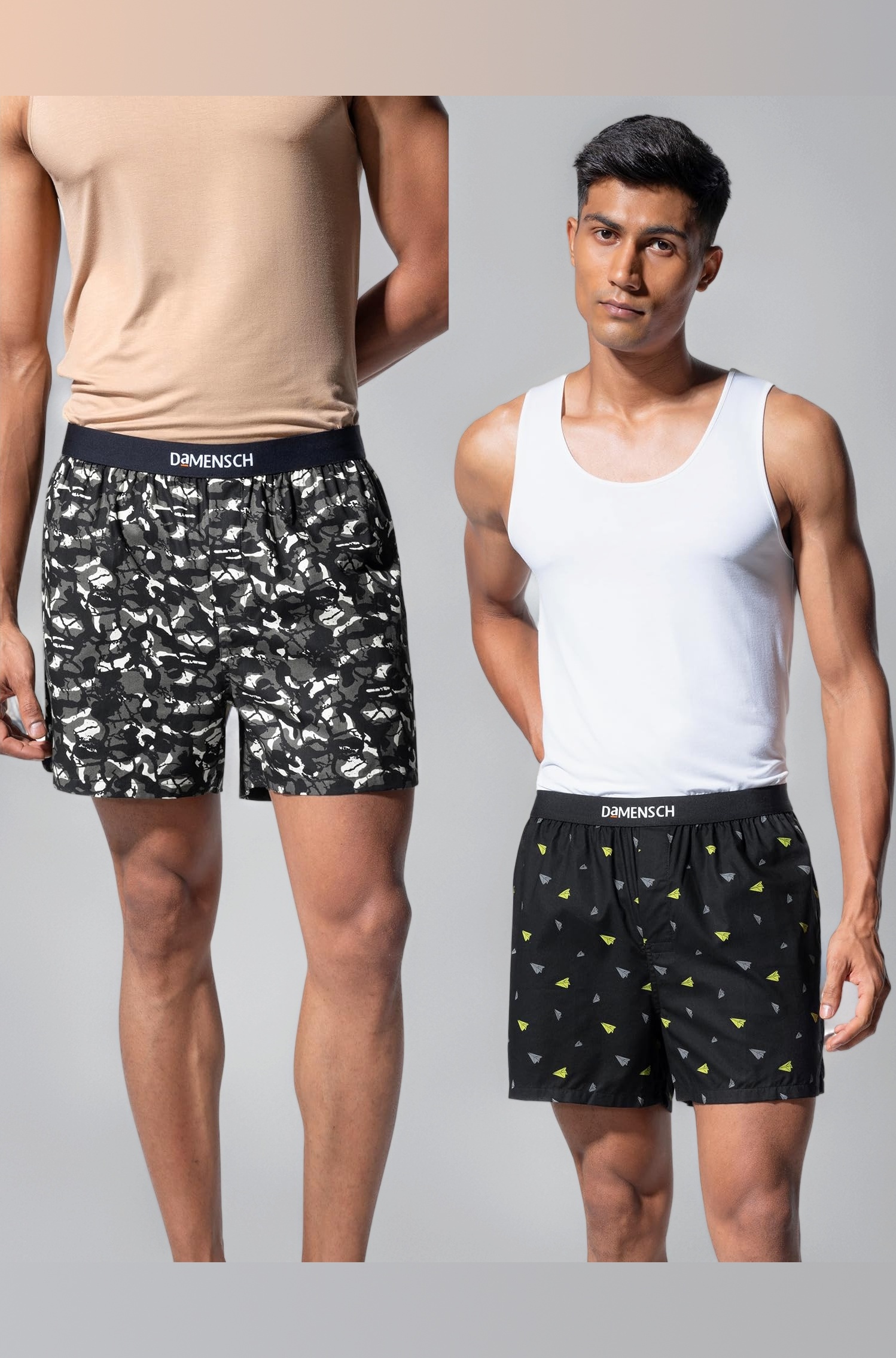 Men's Cotton Regular All Over Print Boxer Shorts