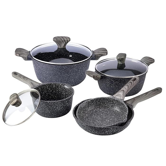 Buy Country Kitchen Nonstick Cookware Sets 5 Piece High Quality