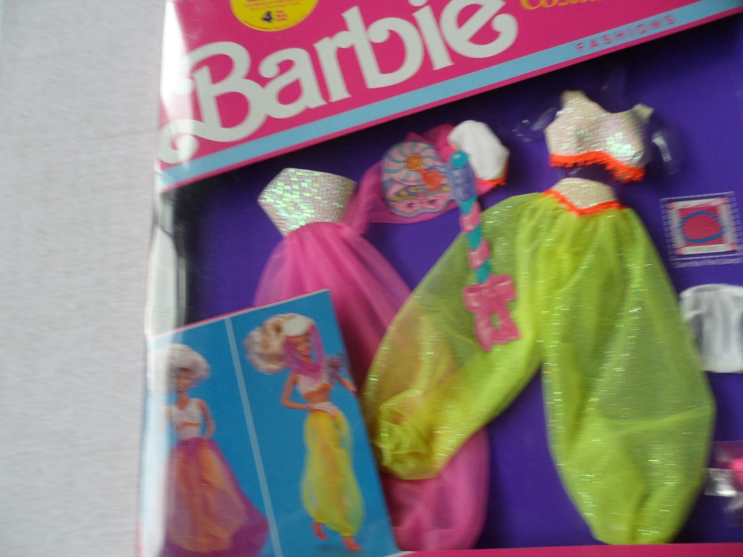 Barbie Costume Ball Fashions - Ball Gown or Genie (1990)