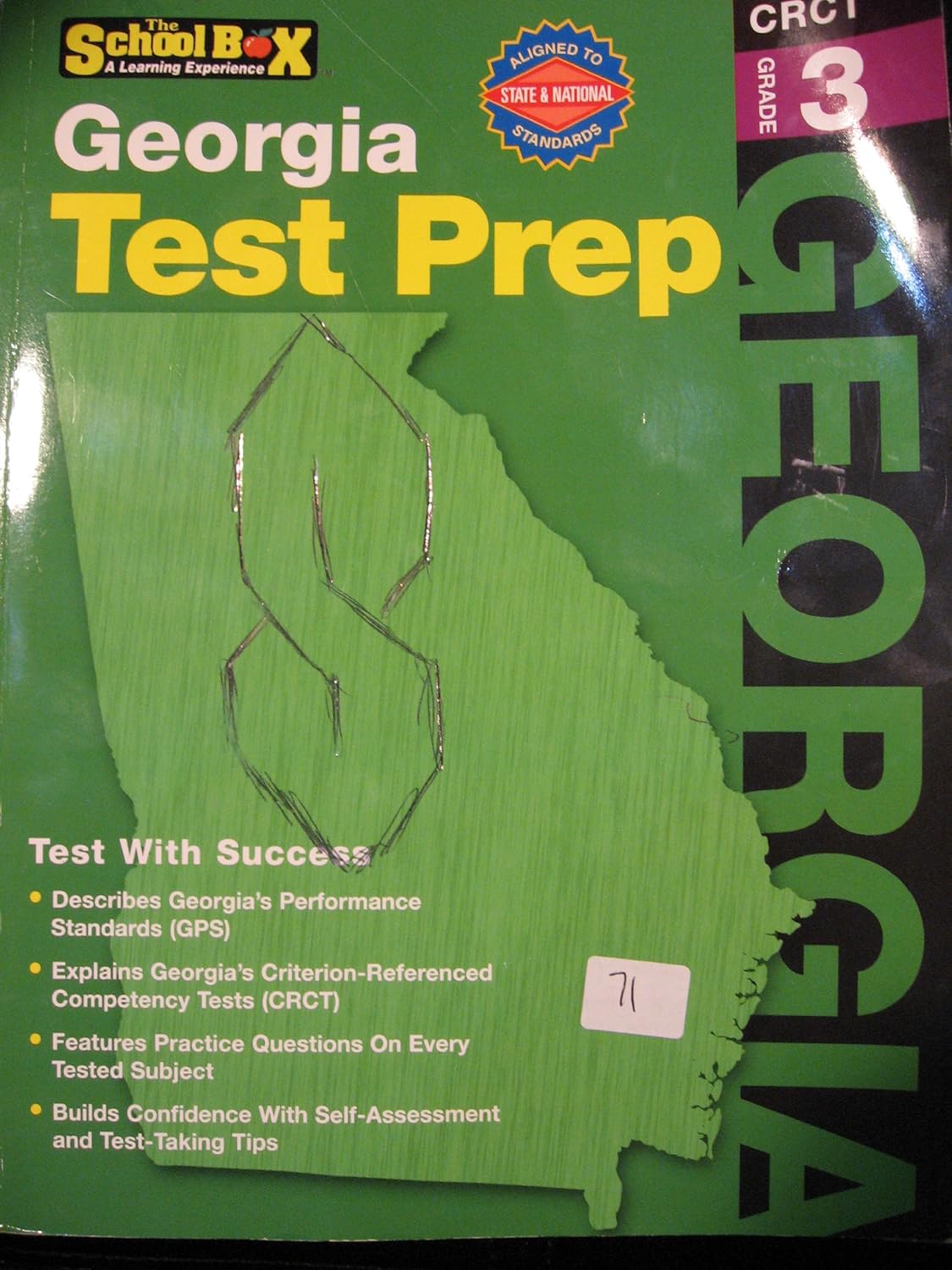 TEST PREP (CRCT; GRADE 3) FRANK SCHAFFER, SCHOOLBOX
