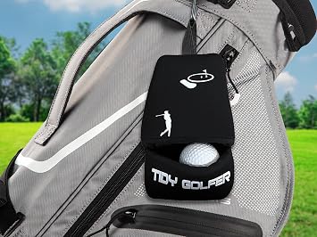 Golf Club & Ball Cleaner, Iron Cleaner, Golf Ball Cleaner , Two in one Golf Iron and Ball Cleaner portable, Washable (Waterproof Neoprene)