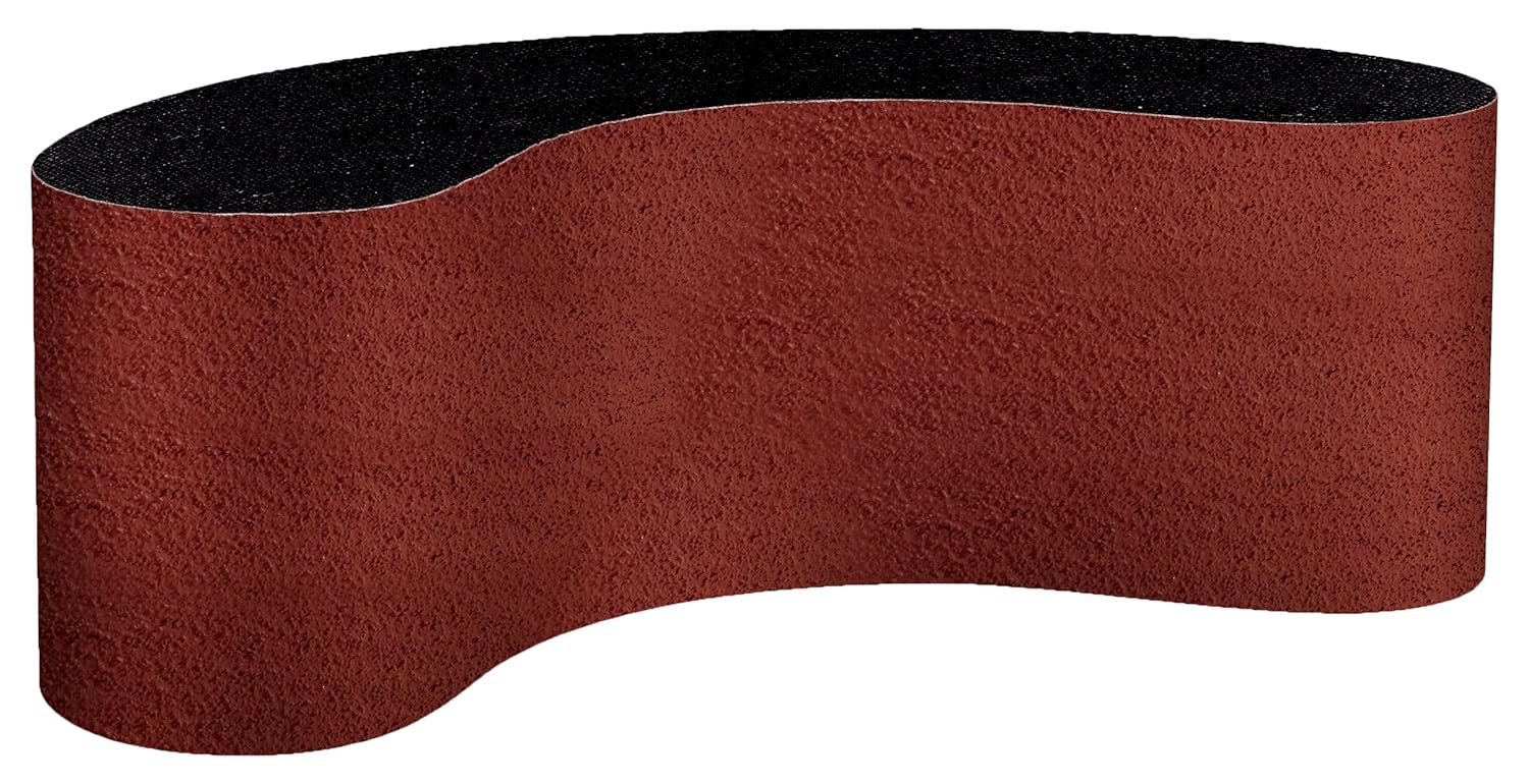 3M Cubitron II Cloth Belt 964F, P180 XF-Weight, 8 in x 126 in, Sine-lok, Single-Flex