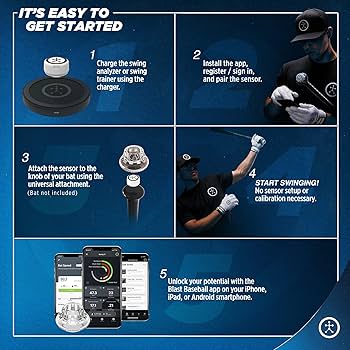 Amazon.co.jp: ブラスト野球スイングトレーナー|分析スイング|トラック
