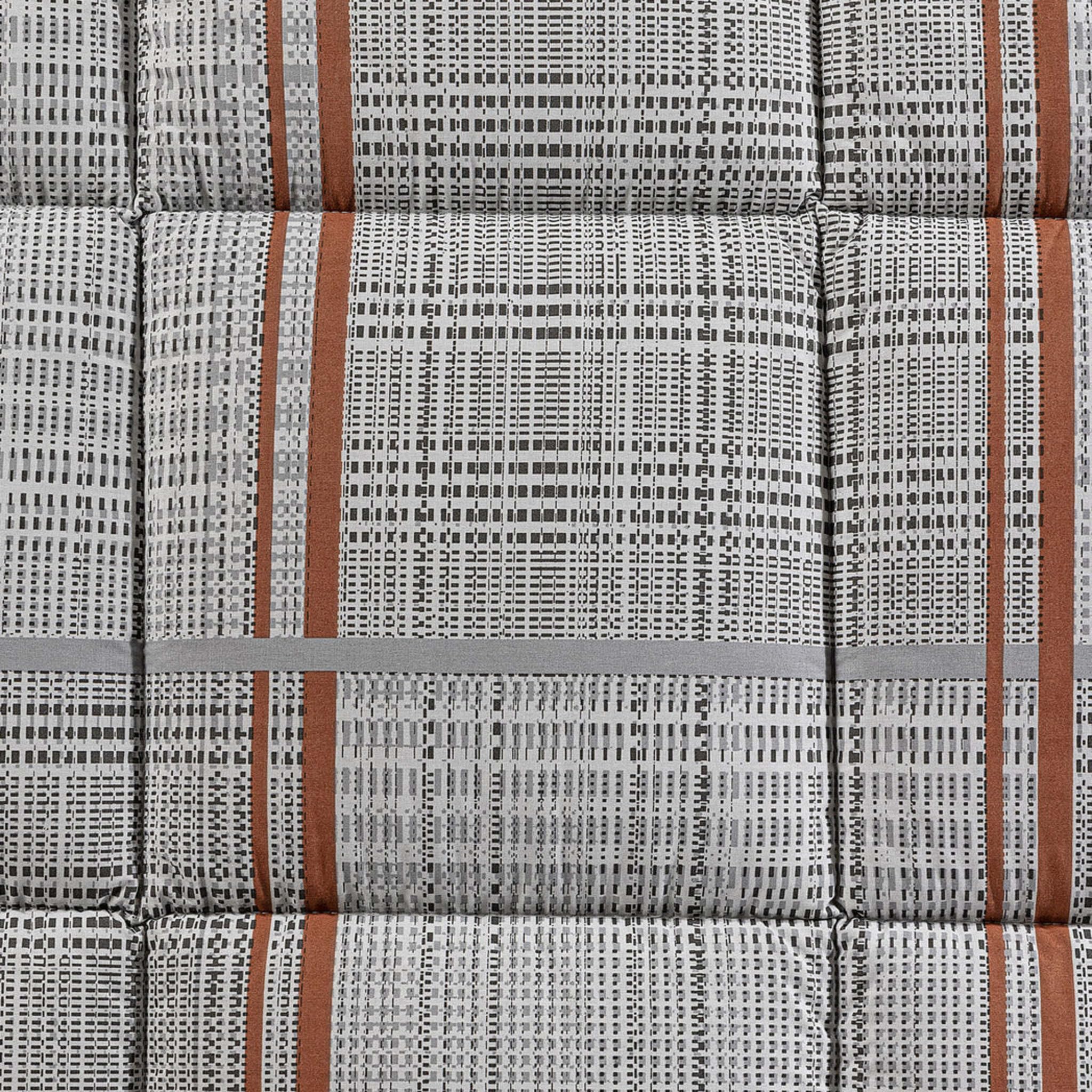 Caleffi Trapunta Matrimoniale Invernale in 100% Cotone Art. Scozia 260x265 cm Colore Antracite