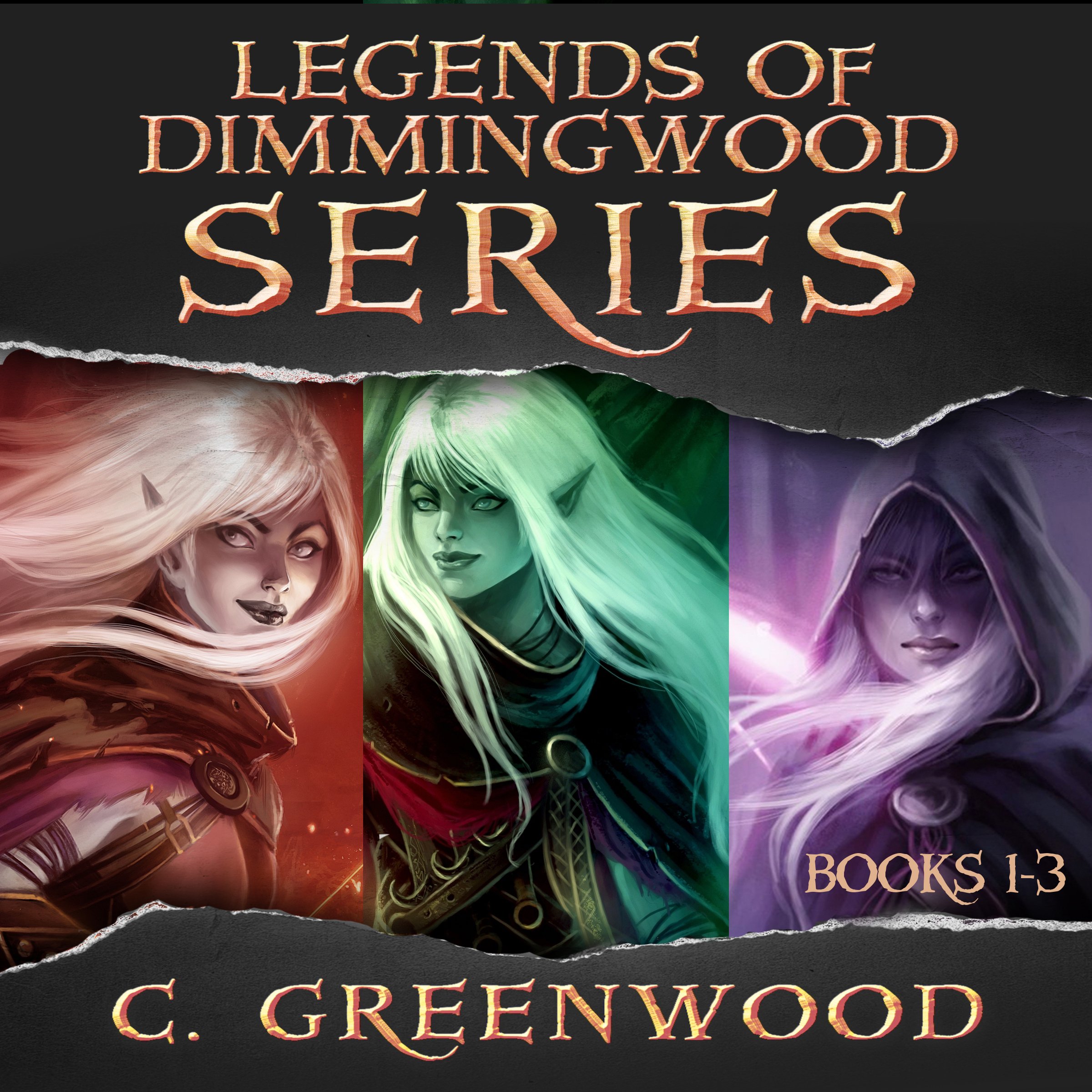 Cover art for Legends of Dimmingwood Series: Books 1-3