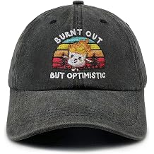 Embroidered Baseball Cap Vintage Washed Cotton Hat for Men Women