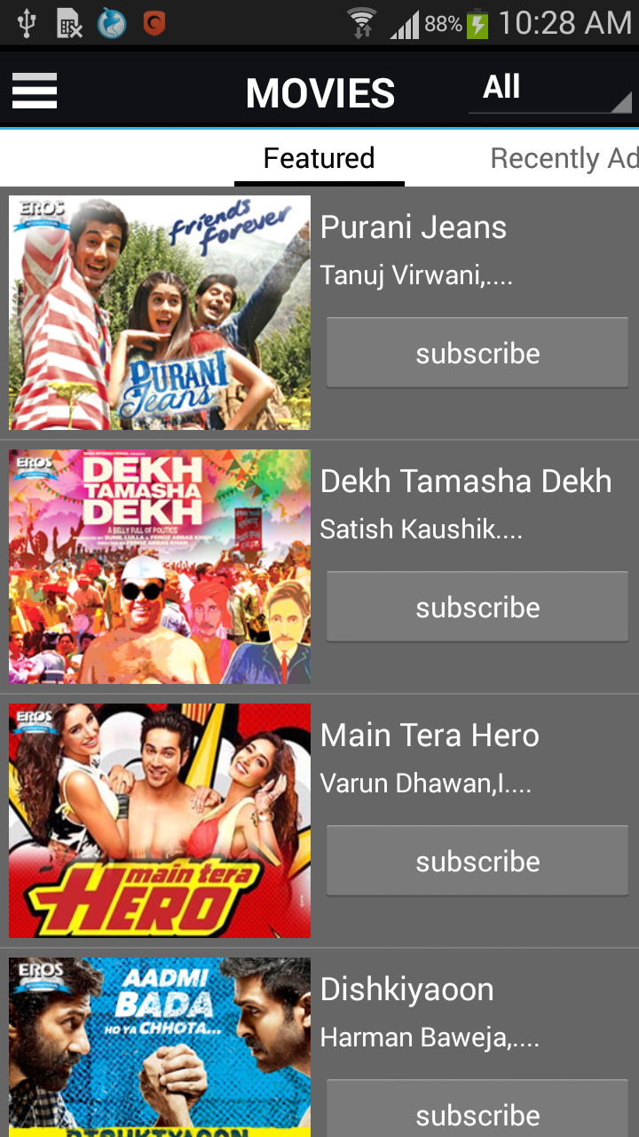 YuppTV for Fire PhoneAmazonアプリストアのアプリ