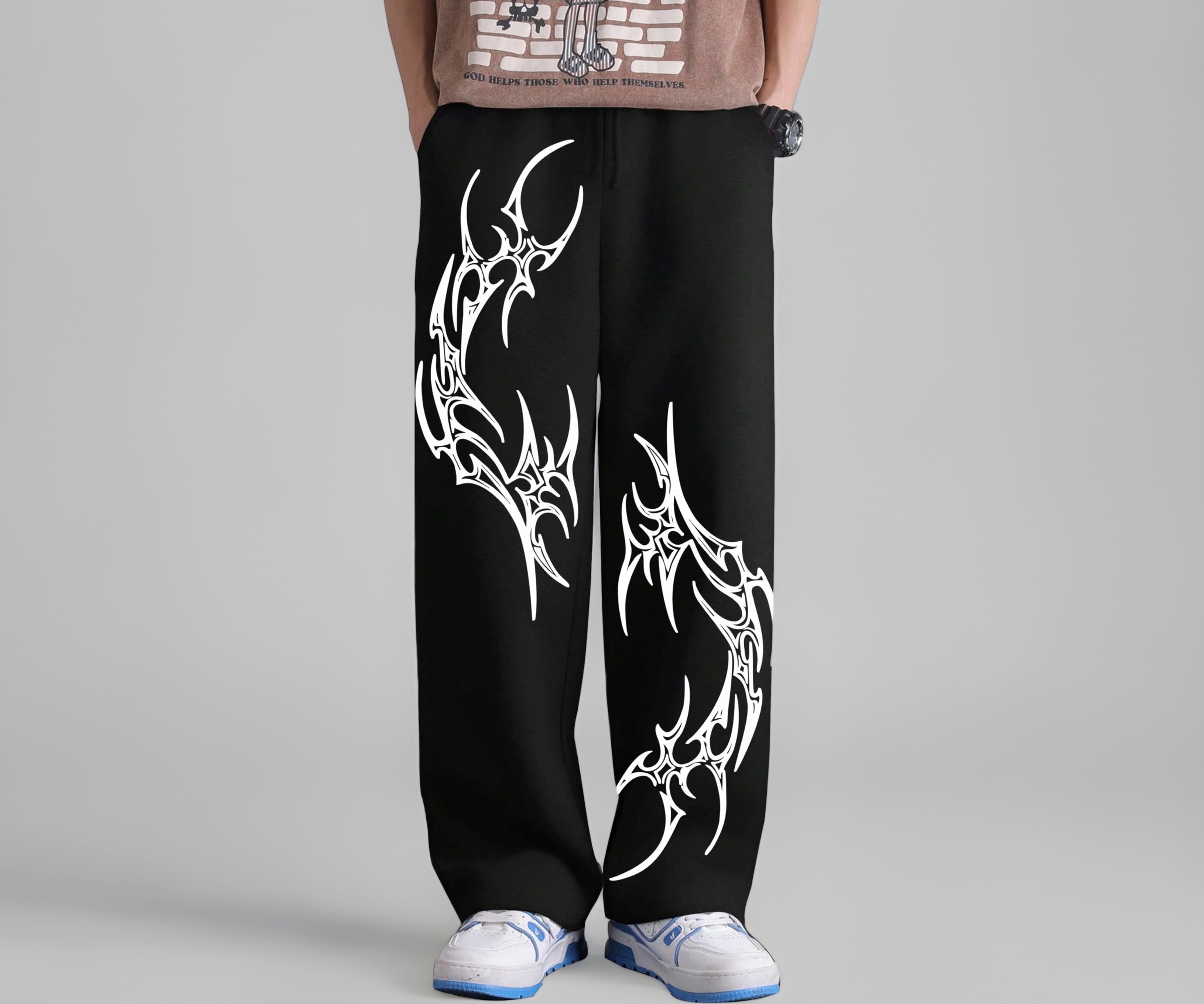 MIGLOCUST Anime Jogger Pants for Kids - Image 1