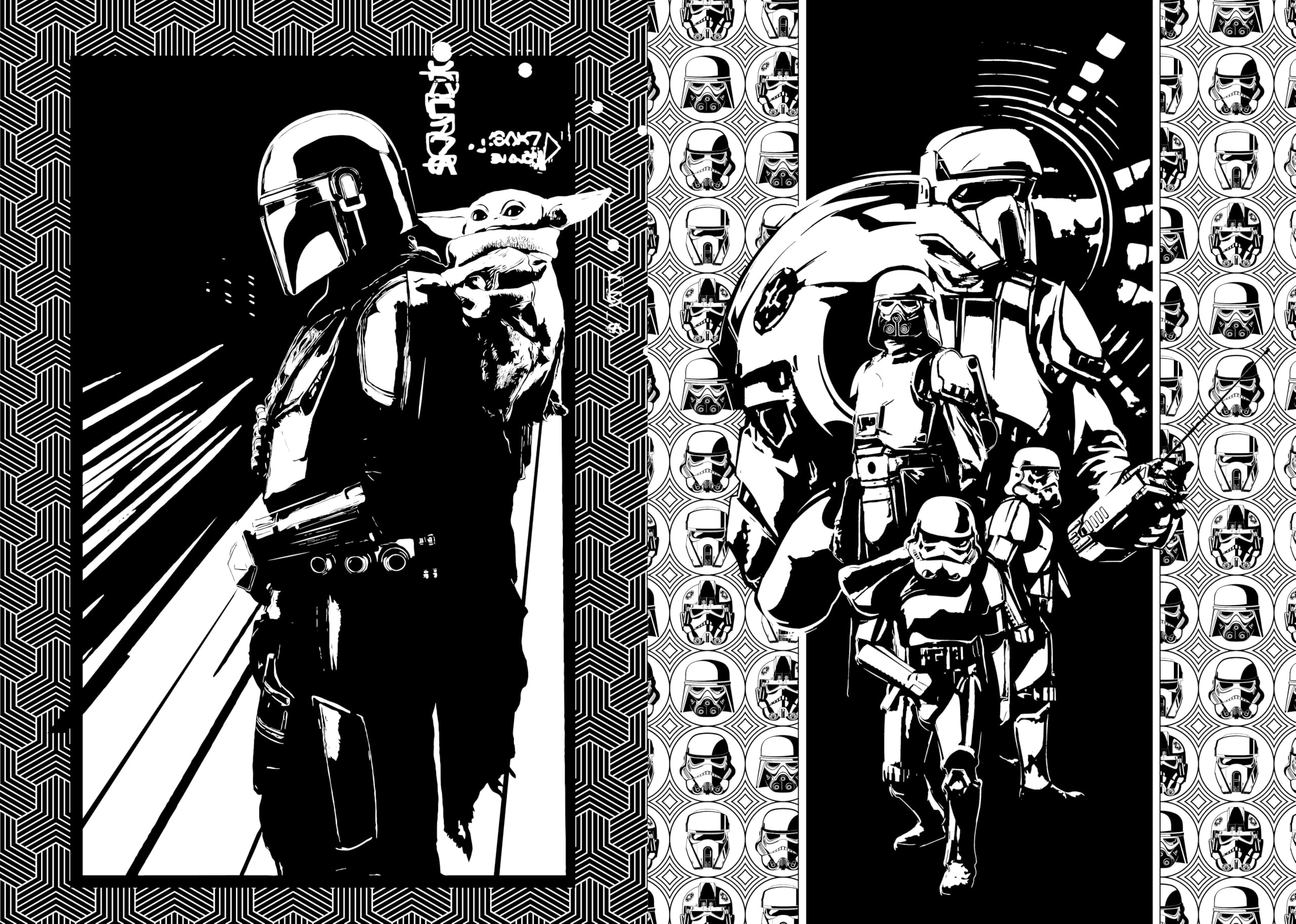 Art of Coloring: Star Wars: The Mandalorian and Grogu: 100 Images to Inspire Creativity