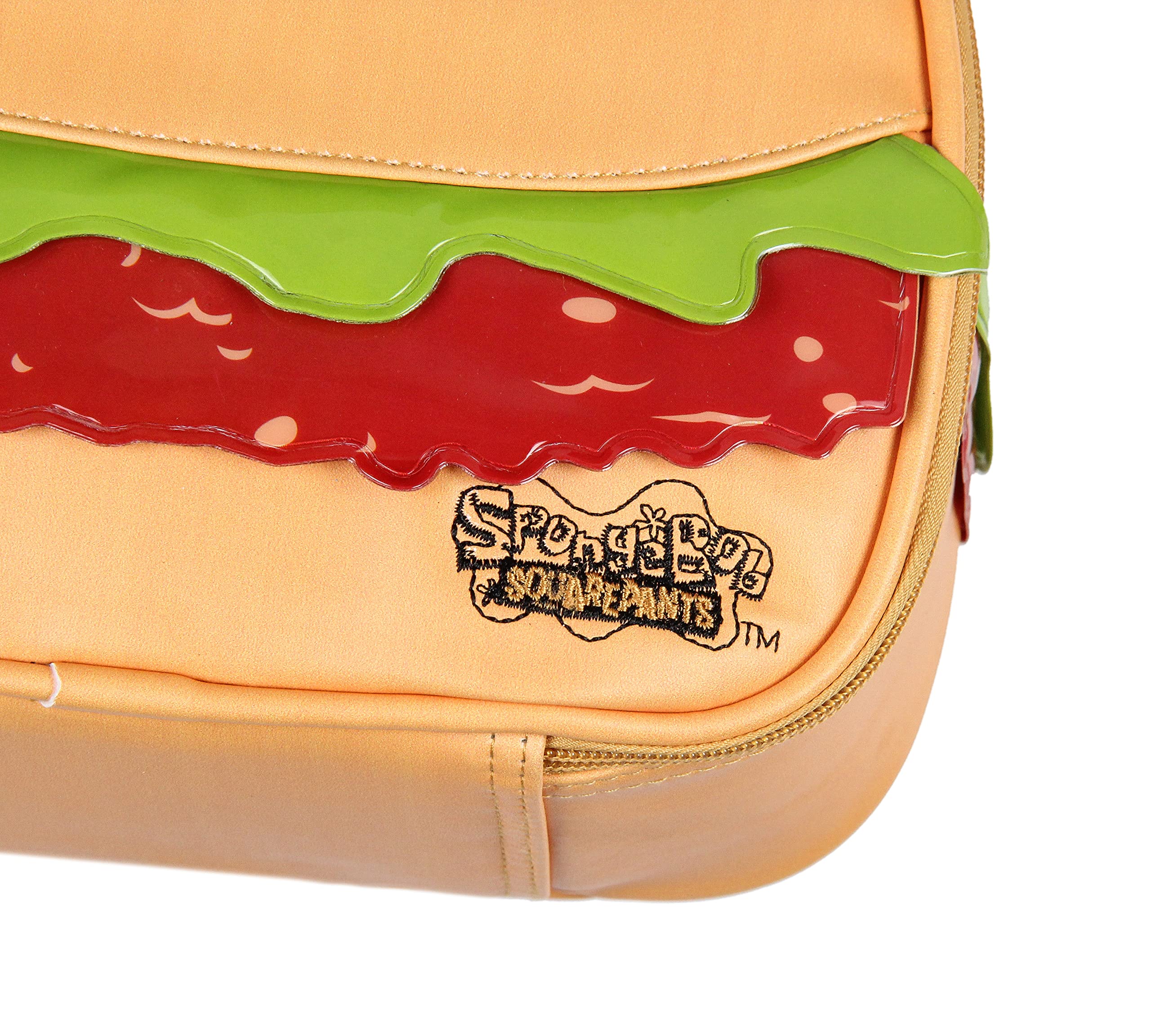 スポンジボブ クラビーパティ ランチボックスデザイン ショルダーバッグ 🧽NEW ITEM🧽 スポンジボブ クラビーパティ ランチボックスデザイン